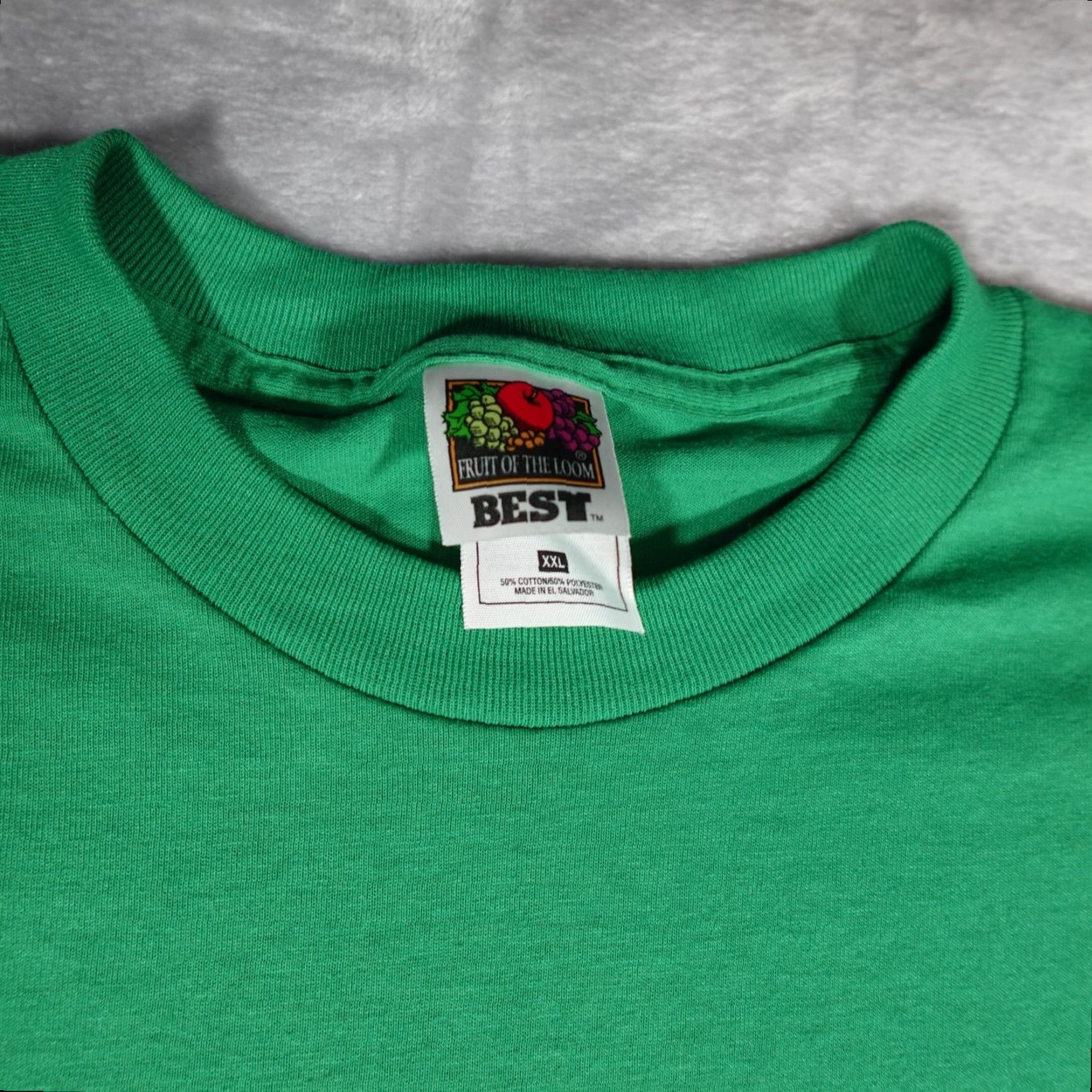 Vintage VINTAGE Music Band T-Shirt Mens 2XL Short Sleeve Green Cotton 2000s Logo Graphic Print Size US XXL / EU 58 / 5 - 3 Thumbnail