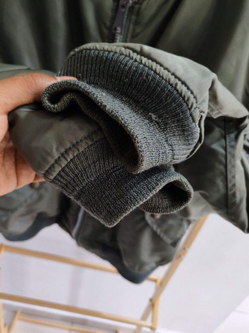Vintage Vintage Jaket MA-1 Flight Jacket Size US L / EU 52-54 / 3 - 6 Thumbnail
