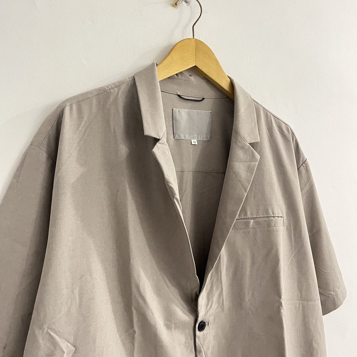 ABAHOUSE ABAHOUSE Wide Collar Button Up Size US M / EU 48-50 / 2 - 3 Thumbnail
