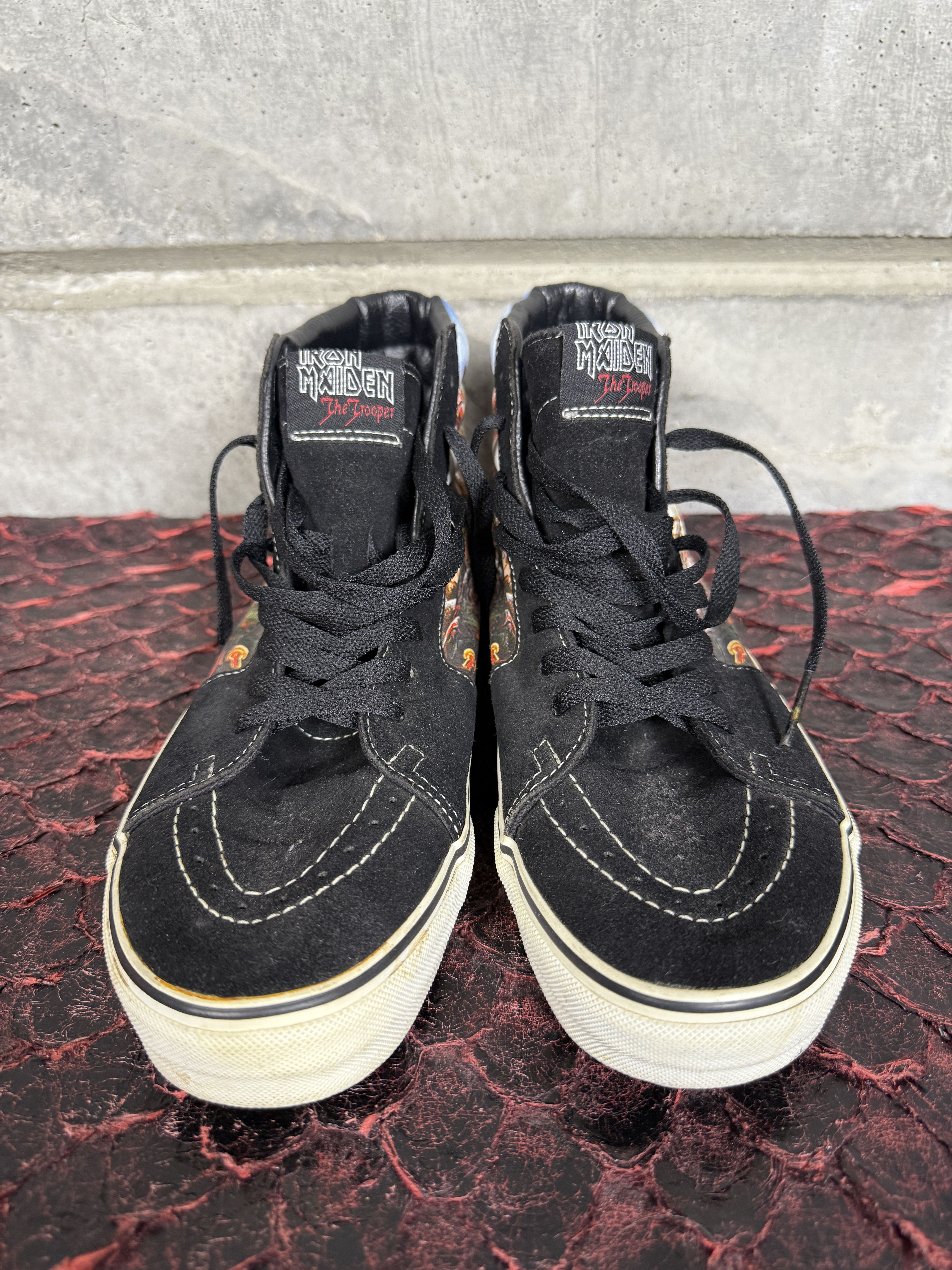 Iron Maiden Iron Maiden x Vans SAMPLE SK8-HI LX 'The Trooper' Size US 9.5 / EU 42-43 - 5 Thumbnail