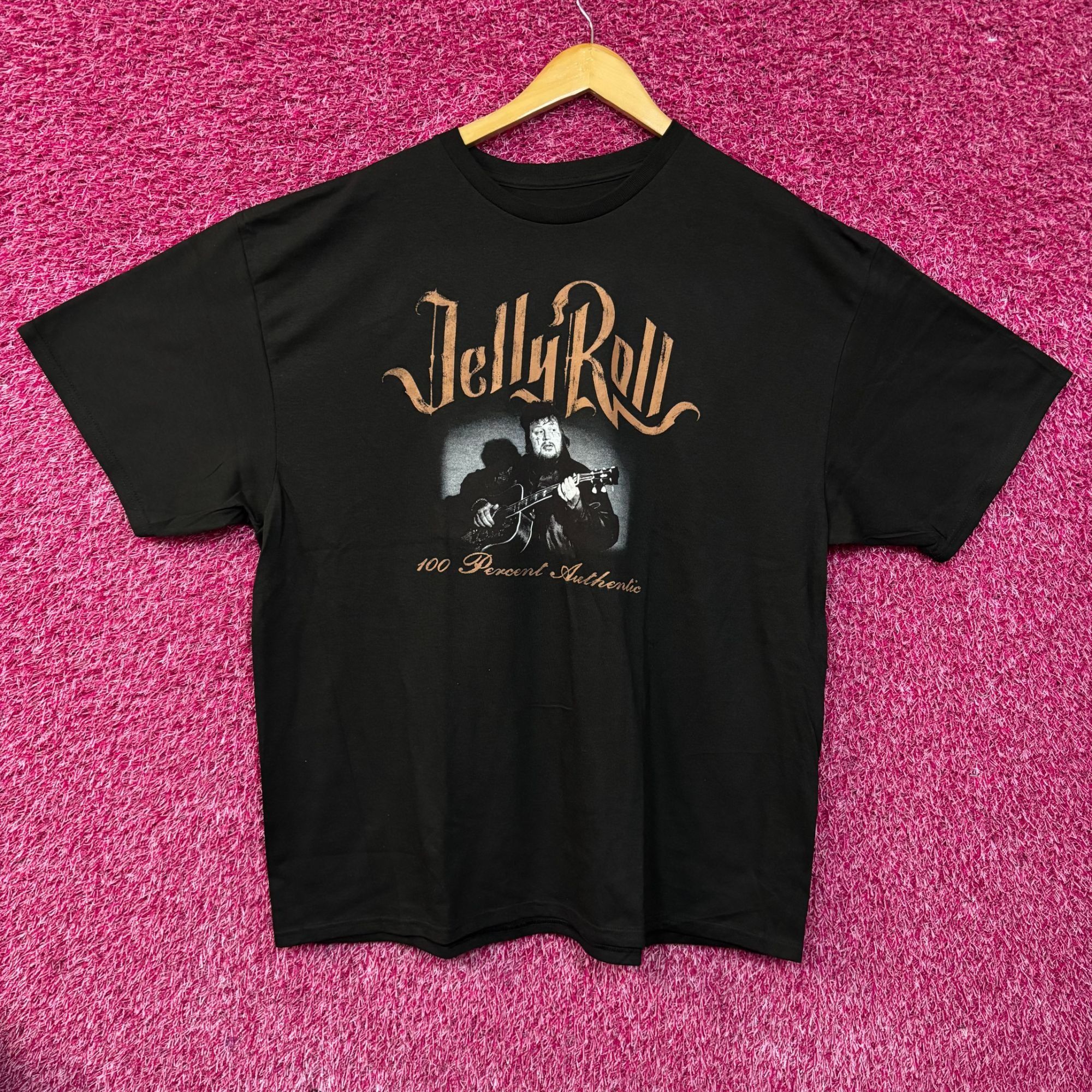 Band Tees Jelly Roll Guitarman 100 Percent Authentic T-Shirts 2XL Size US XXL / EU 58 / 5 - 1 Thumbnail