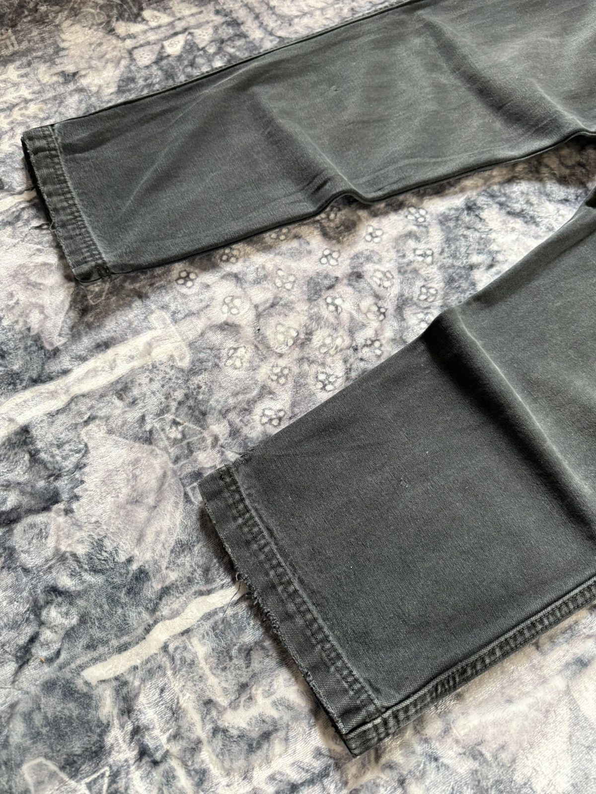 Billabong × Quiksilver × Vintage Vintage 80s 90s Quiksilver Black Faded Baker Denim Pants Size US 29 - 6 Thumbnail