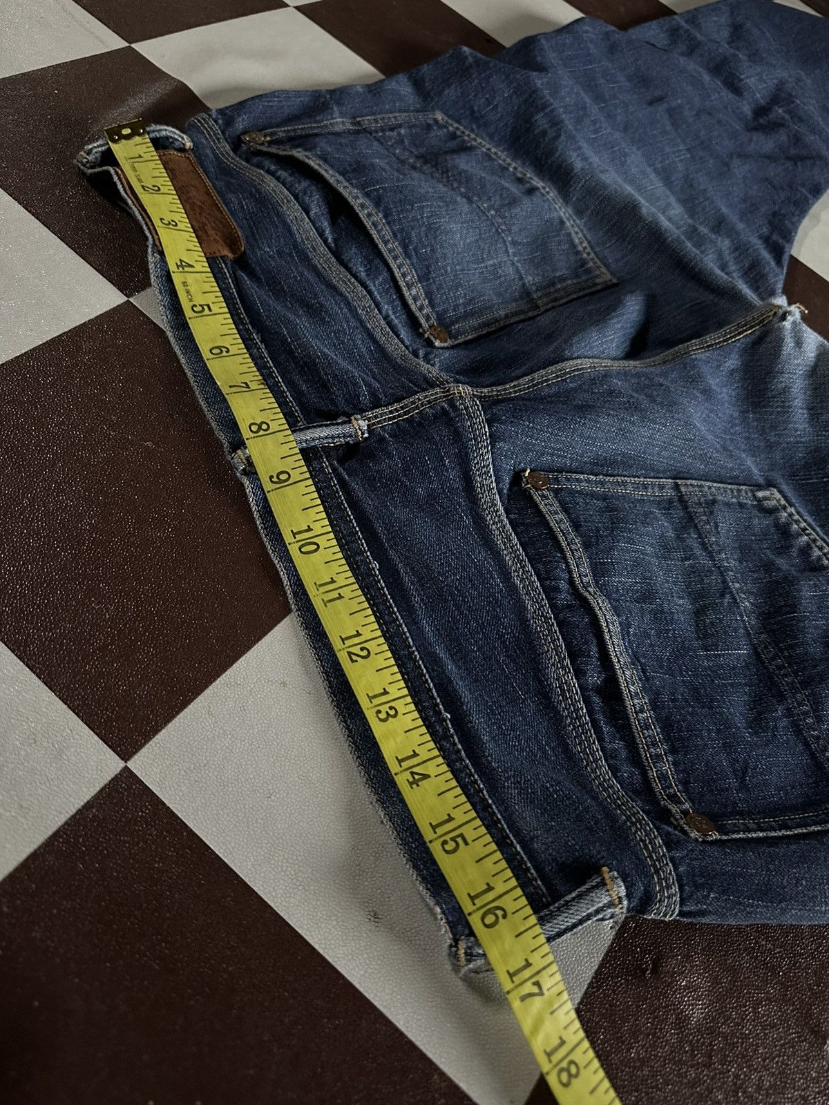 Japanese Brand × Vintage Vintage K&T H O’alls selvedge denim jeans Size US 32 / EU 48 - 7 Thumbnail