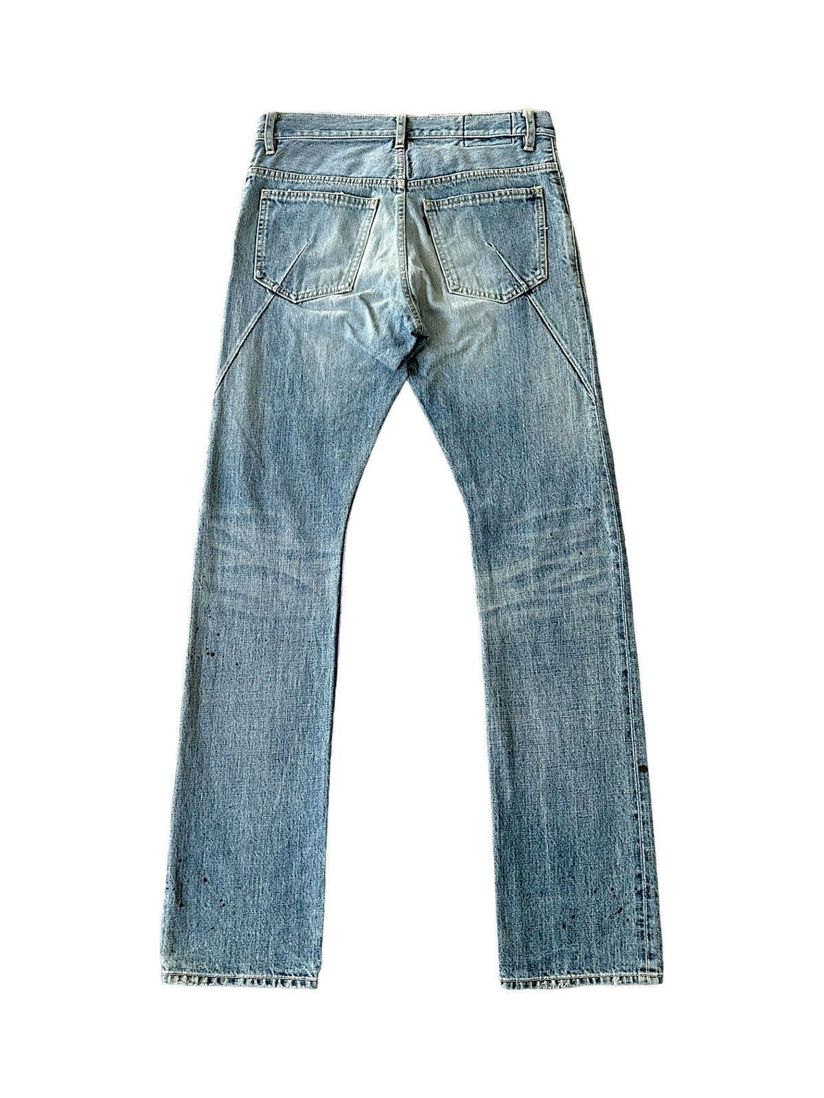 Kazuyuki Kumagai Attachment 2010's Attachment Japan distressed blue denim Size US 32 / EU 48 - 2 Thumbnail