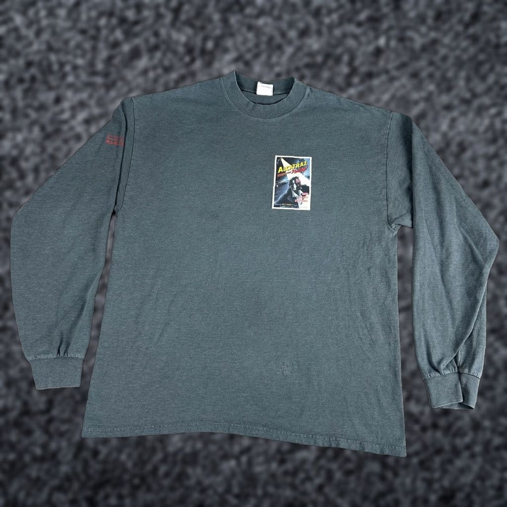 Jerzees Alcatraz Escape From Reality Shirt Mens Large Gray Long Sleeve Golden Gate Parks Size US L / EU 52-54 / 3 - 1 Thumbnail