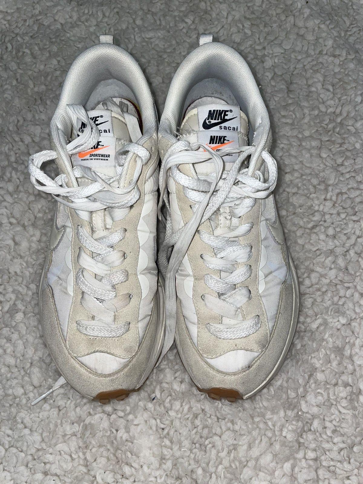 Nike Nike sacai vapor waffle sail gum Size US 8.5 / EU 41-42 - 2 Thumbnail