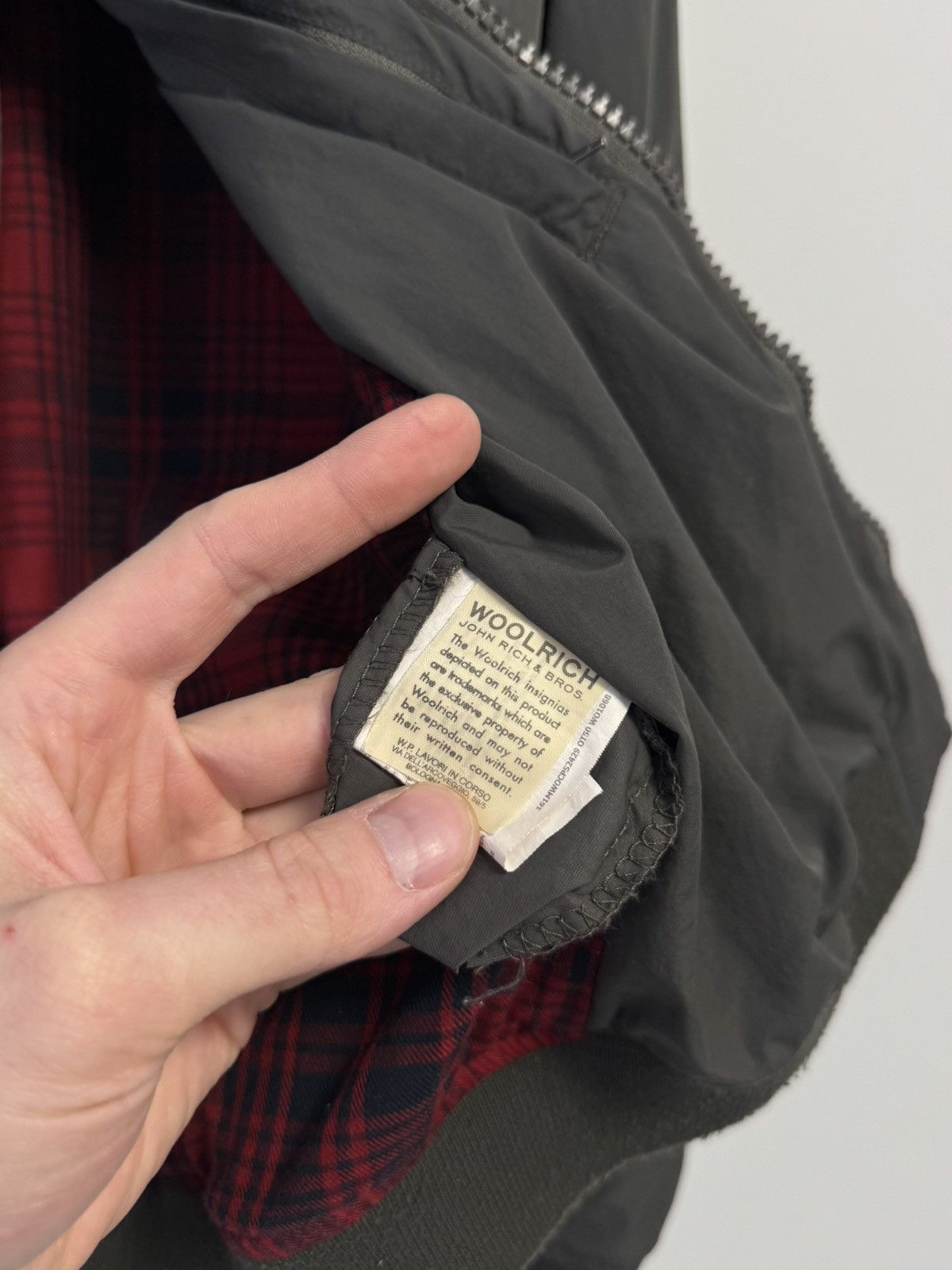 Woolrich Woolen Mills Woolrich Jacket Bomber Men’s Gray Size US XS / EU 42 / 0 - 11 Thumbnail