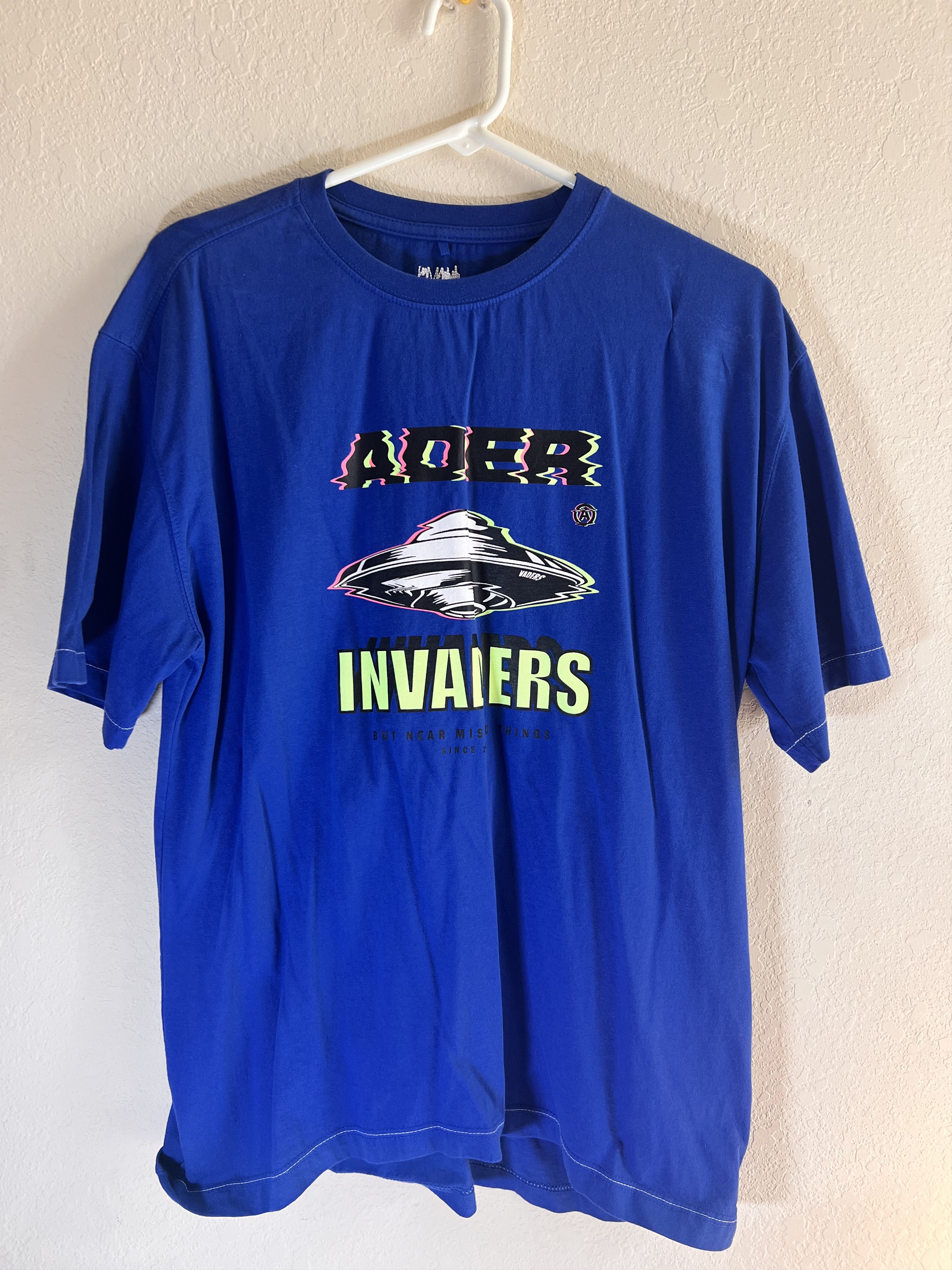 Ader Error ADER ERROR T-Shirt Top Size 2 / M Printed Spaceship Short Size US M / EU 48-50 / 2 - 1 Thumbnail
