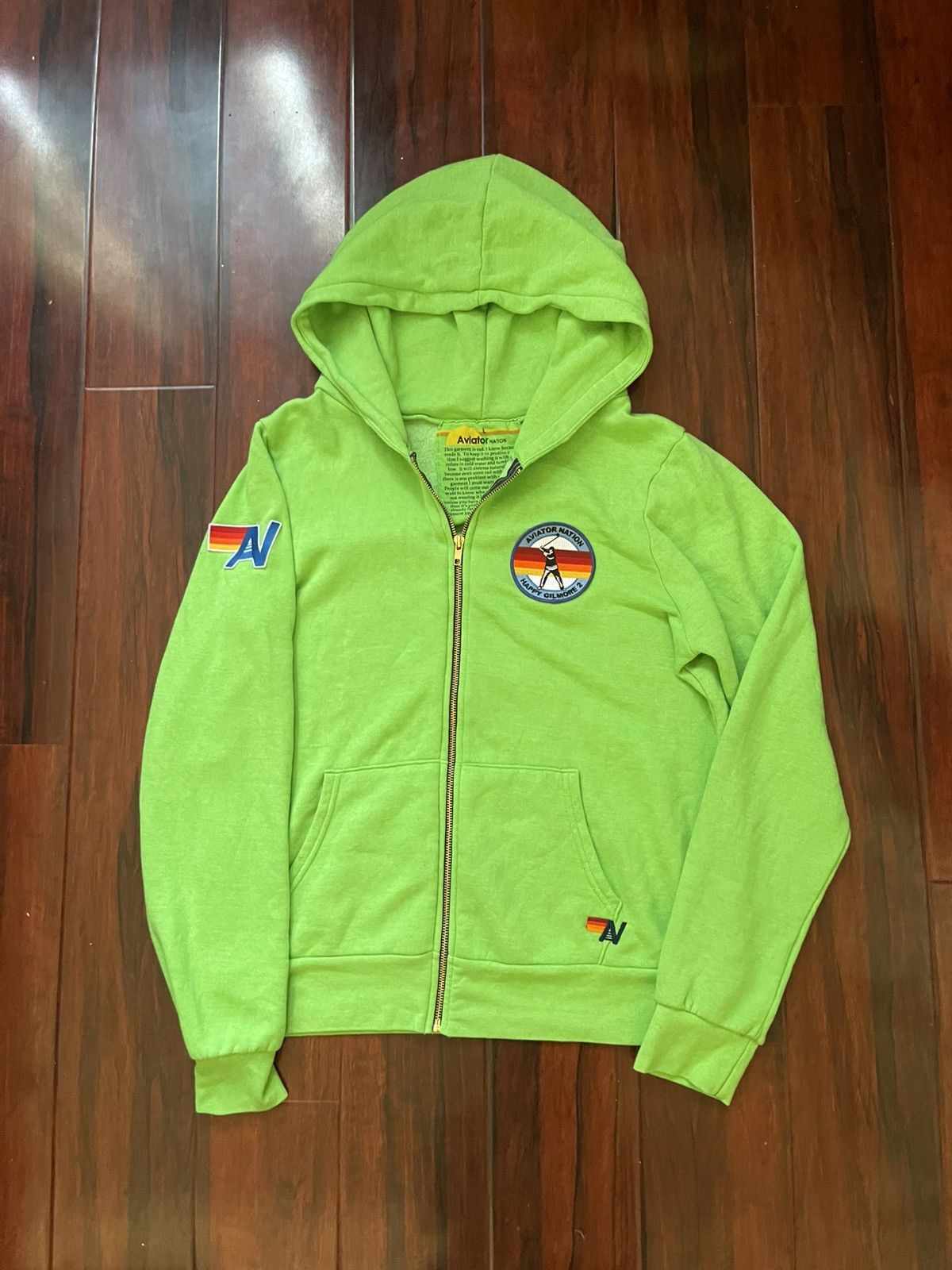 Aviator Nation Aviator Nation x Happy Gilmore 2 Cast & Crew Zip Up Hoodie Size US L / EU 52-54 / 3 - 1 Thumbnail