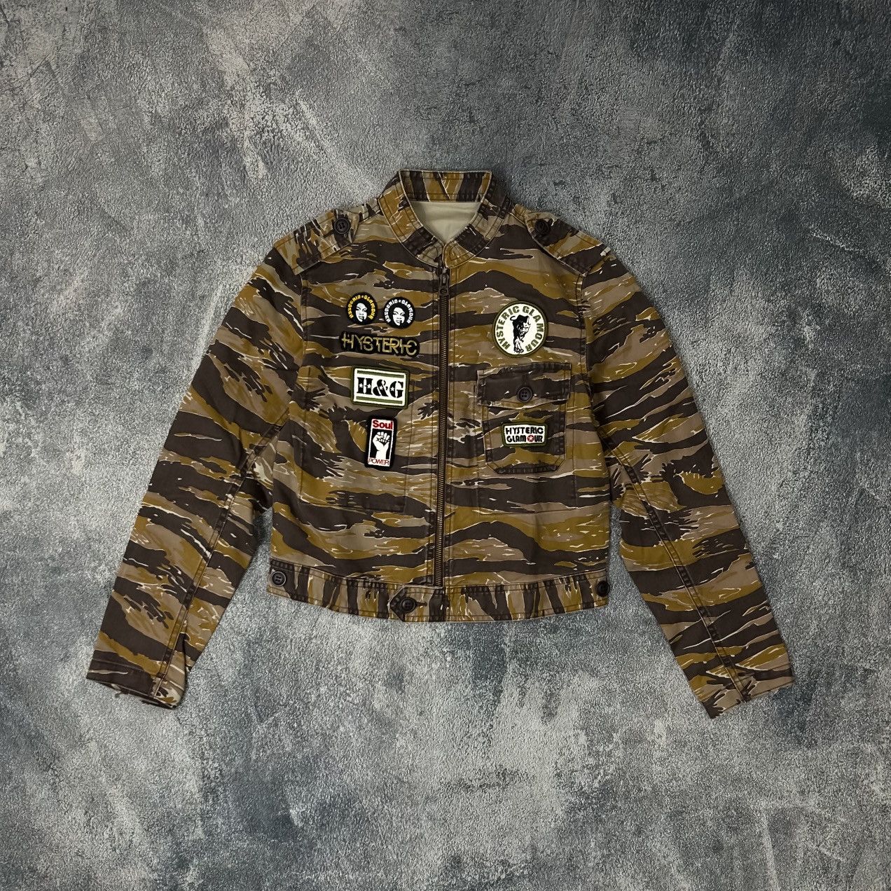 Hysteric Glamour Hysteric Glamour tigerstripe Jacket Size US S / EU 44-46 / 1 - 1 Thumbnail