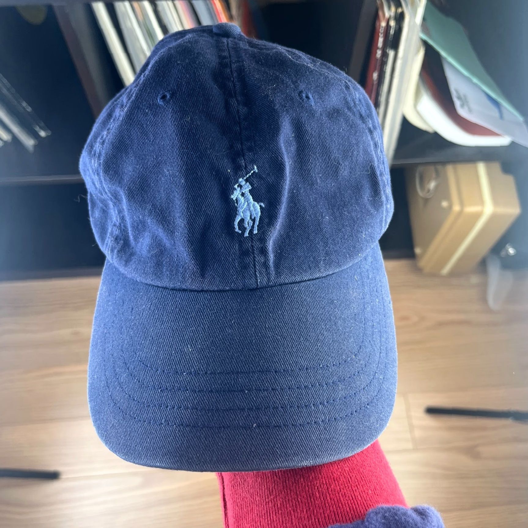 Polo Ralph Lauren VINTAGE Polo Ralph Lauren Pony Strapback Hat Baseball Cap One Size Men Blue 90s Skull Casual Adjustable Canvas Fur Cotton Acrylic Pattern Solid Size US M / EU 48-50 / 2 - 2 Thumbnail