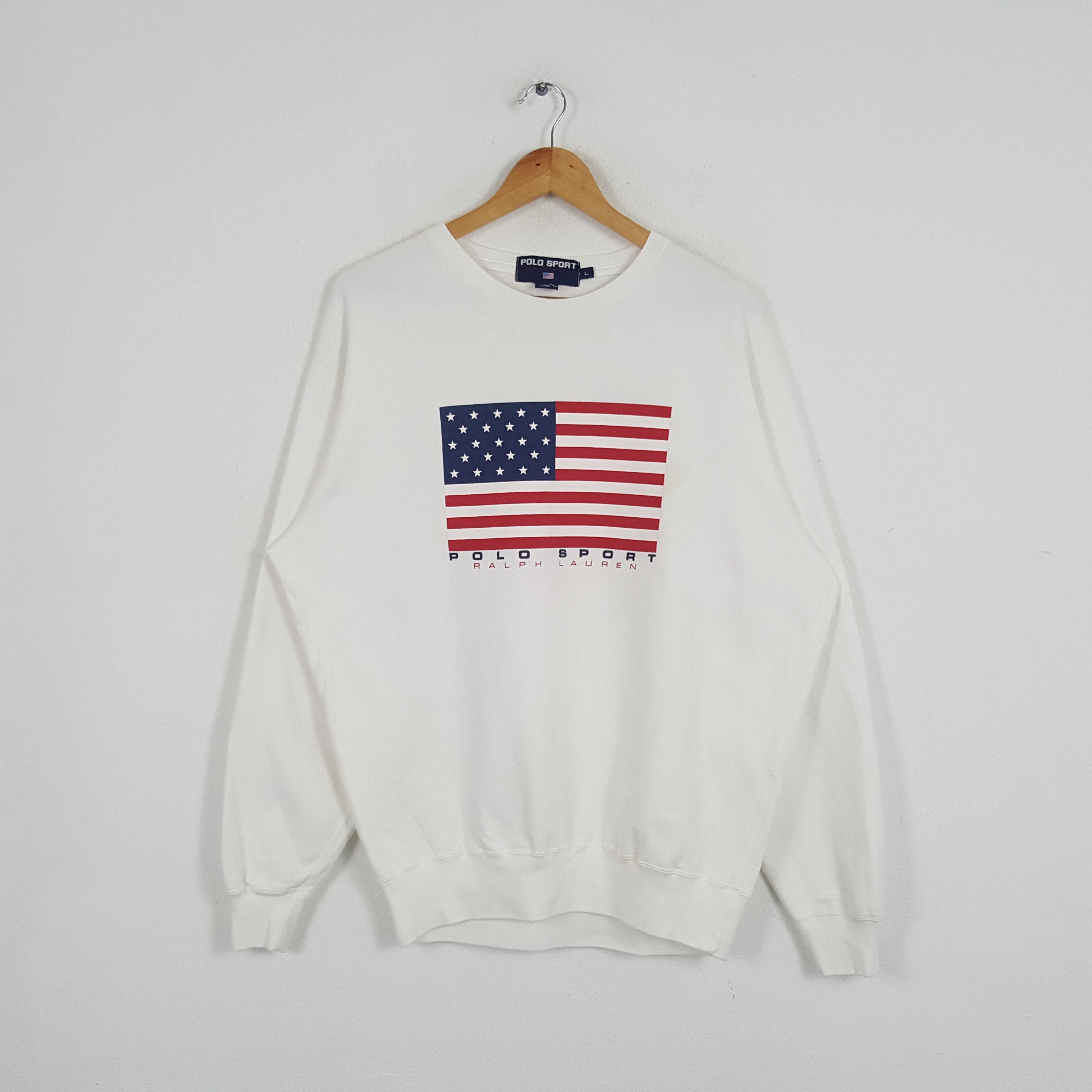 Vintage Polo Sport by Ralph Lauren Luxury Brand Sweatshirt