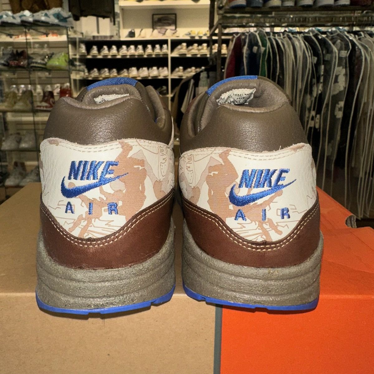 Nike Size 10.5 - 2006 Nike Air Max 1 Premium Olive Khaki Size US 10.5 / EU 43-44 - 3 Thumbnail