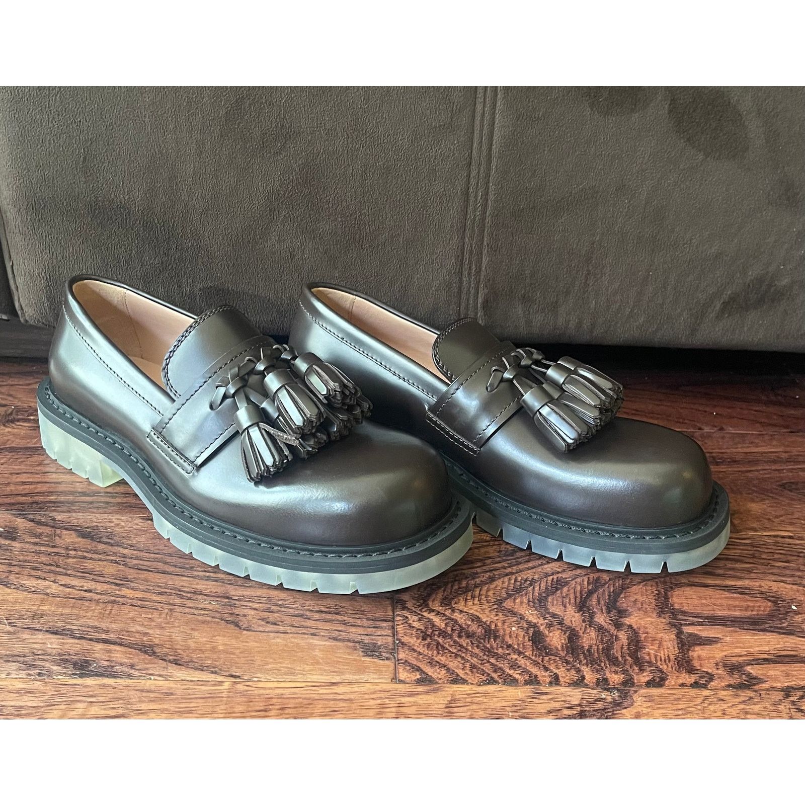 Bottega Veneta $1095 NIB Bottega Veneta White Multi Cloth  display picture 3