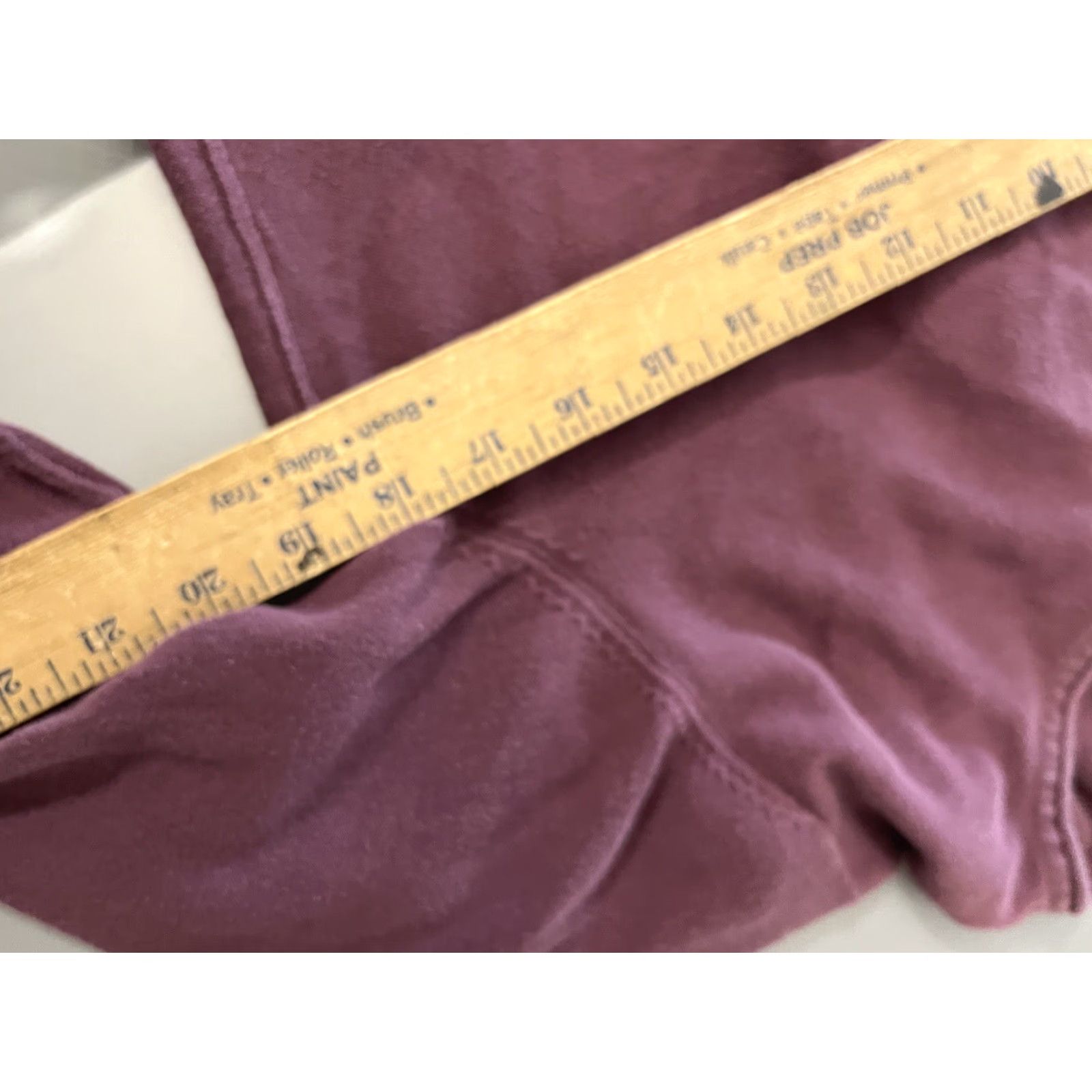 H&M H&M Womens Pullover Sweater Maroon Long Sleeve Crew Neck Medium Cotton Size M / US 6-8 / IT 42-44 - 5 Thumbnail