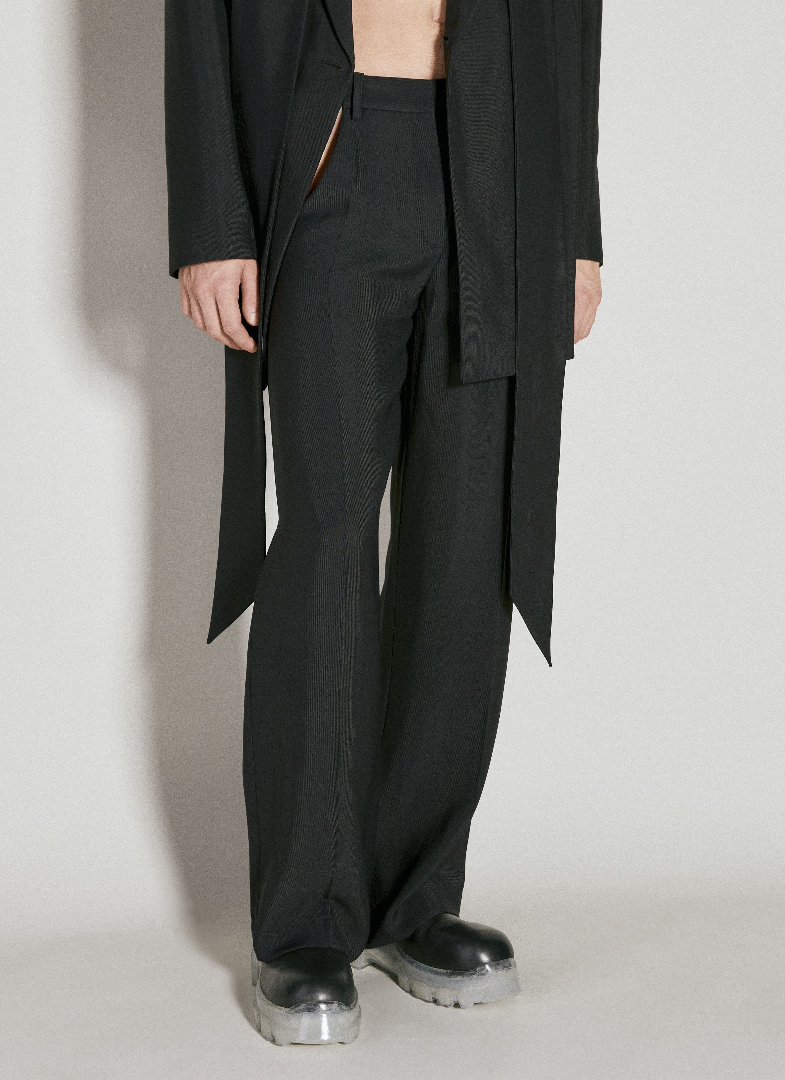 Mugler Cut-Out Tailored Pants Size 28" / US 6 / IT 42 - 1 Thumbnail