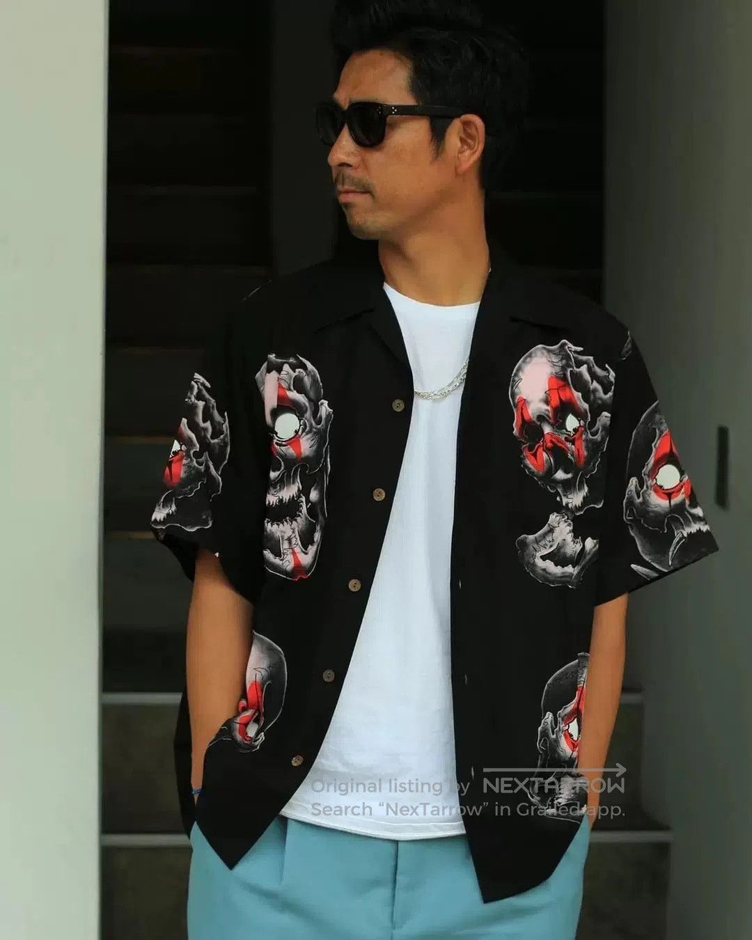 Wacko Maria Wacko Maria Tattoo Studio Hawaiian Shirt. Size US M / EU 48-50 / 2 - 9 Thumbnail