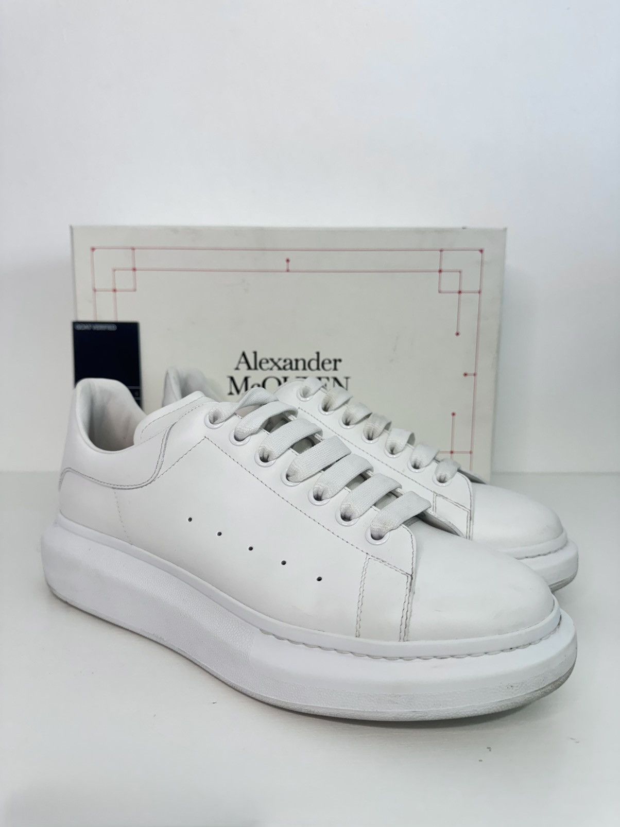McQueen Oversized Sneakers White US