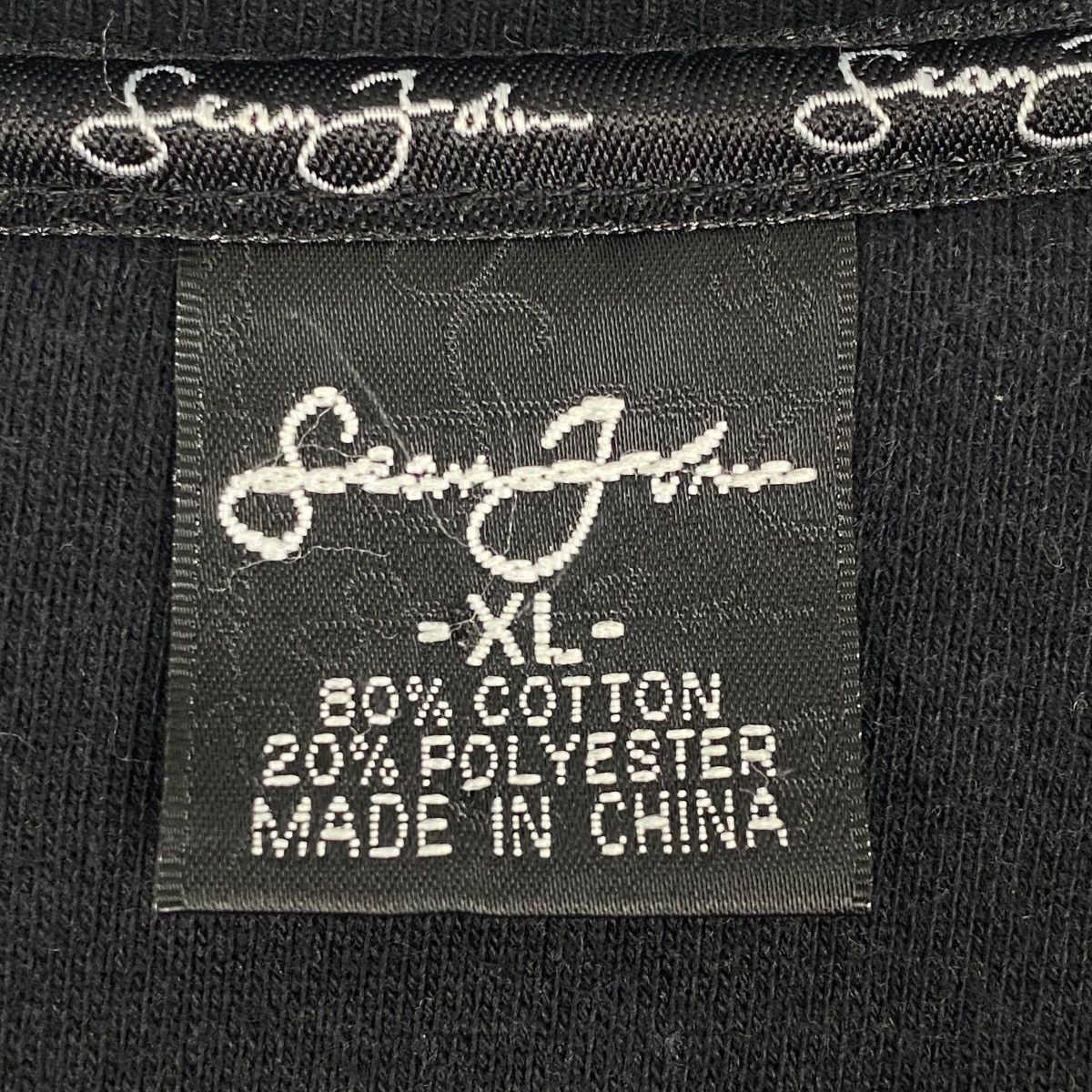 Other Vintage Sean John Sweatshirt Crewneck Black Oversize Hip Size US XL / EU 56 / 4 - 7 Thumbnail