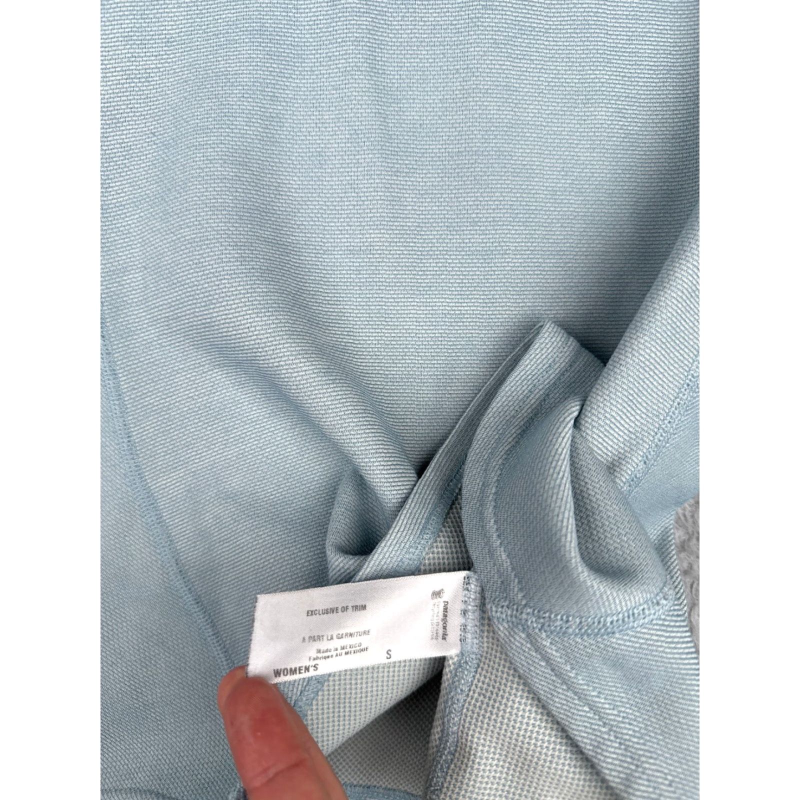 Patagonia Patagonia Shirt Womens Small Blue Baselayer Long Sleeve 100% Polyester Crew READ Size S / US 4 / IT 40 - 7 Thumbnail