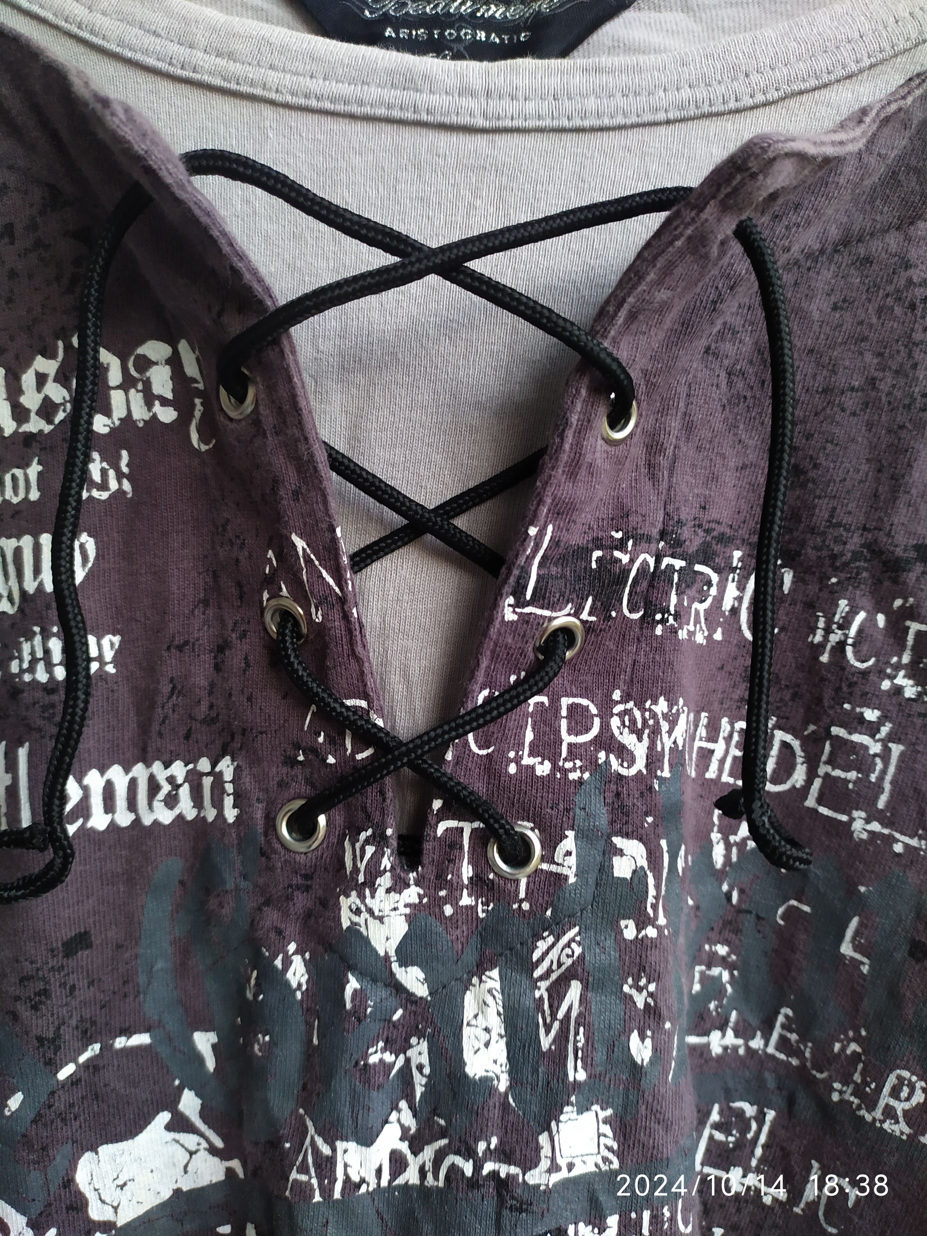 If Six Was Nine × Japanese Brand × KMRii Japanese Brand Beaumere Laces Poem Long Sleeve Size US L / EU 52-54 / 3 - 3 Thumbnail