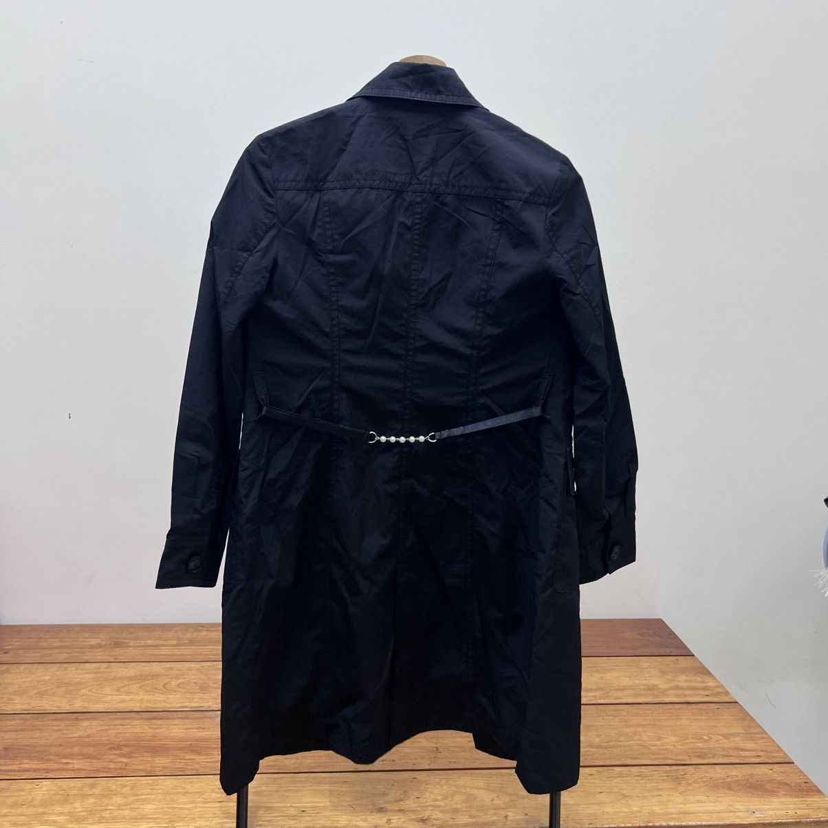 Michael Kors Michael Kors Black Trench Coat Long Jacket black Size XS / US 0-2 / IT 36-38 - 6 Thumbnail