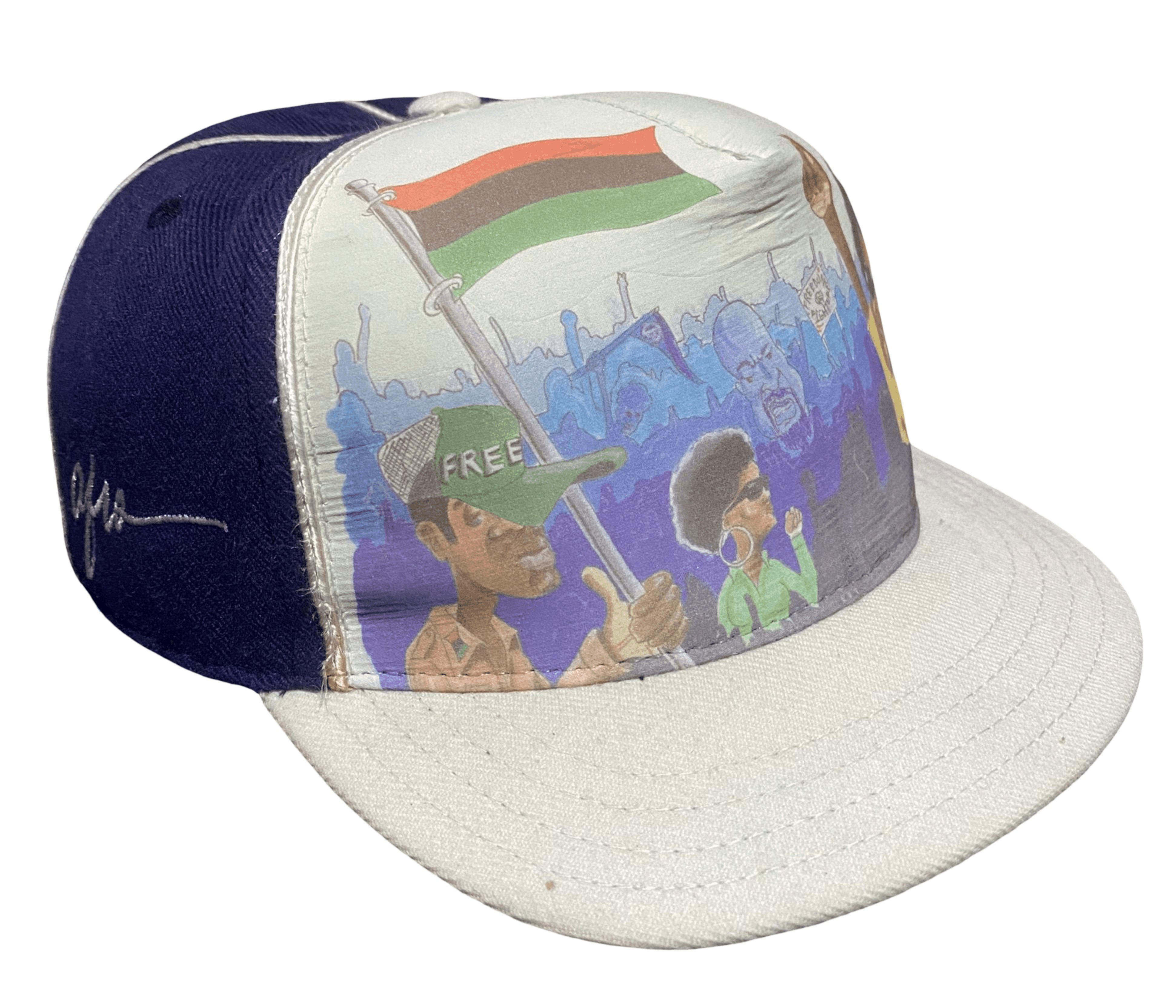 Vintage Afro Issue Fullcap 7 1/2 size Size ONE SIZE - 3 Thumbnail