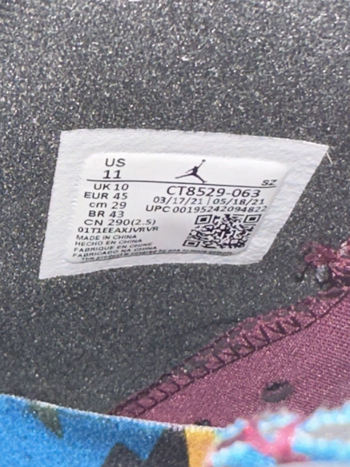 Jordan Brand × Nike Nike Jordan 6 Retro ‘Bourdeux’ Size US 11 / EU 44 - 6 Thumbnail