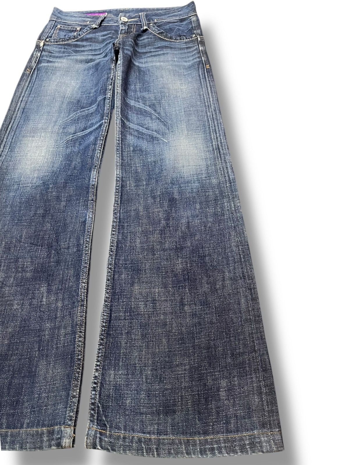 Thom Sweeney Vintage Sweet Camel Flare Bootcut Denim Size US 29 - 4 Thumbnail