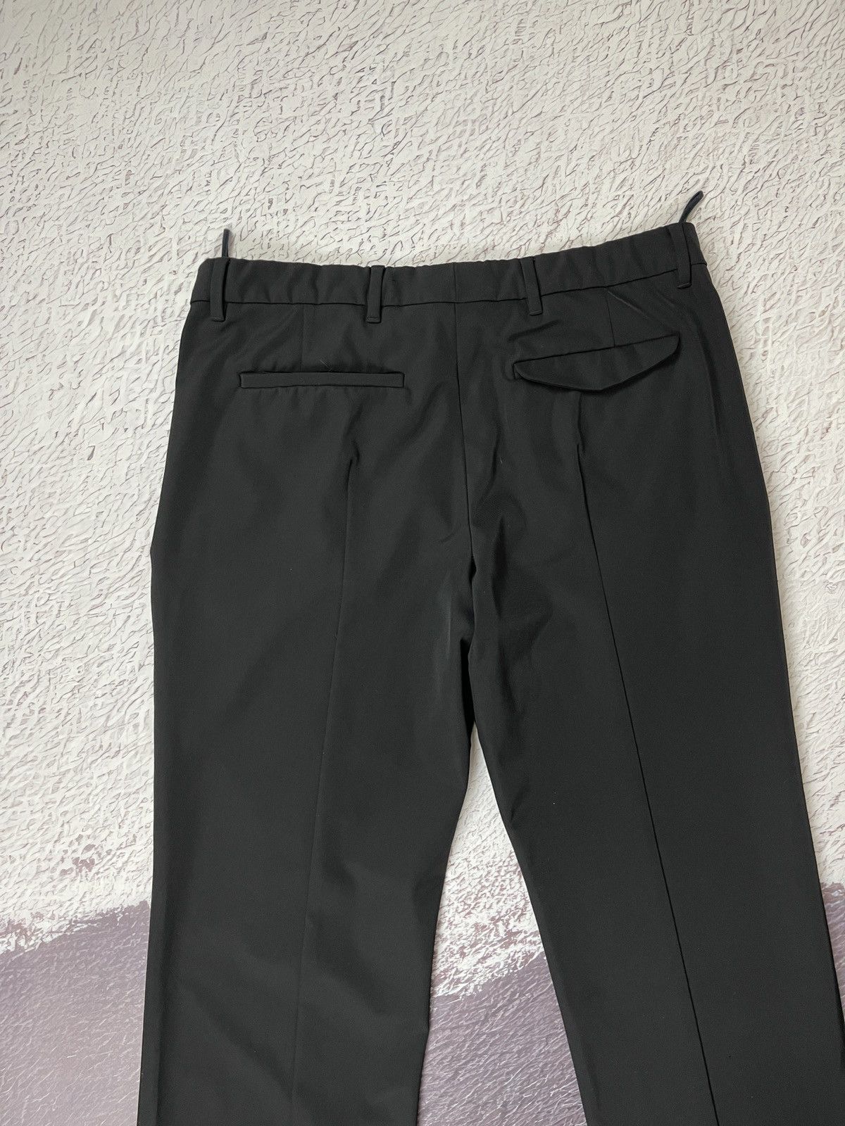 Prada Prada nylon black flared pants made in Italy size 42 Size 28" / US 6 / IT 42 - 15 Thumbnail
