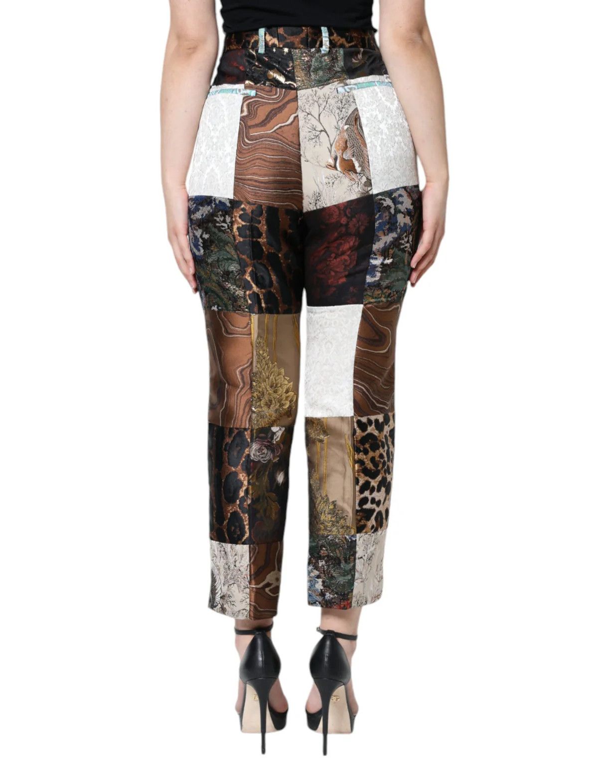 Dolce & Gabbana o1y0925 Casual Pant in Multicolor Size 28" / US 6 / IT 42 - 4 Thumbnail