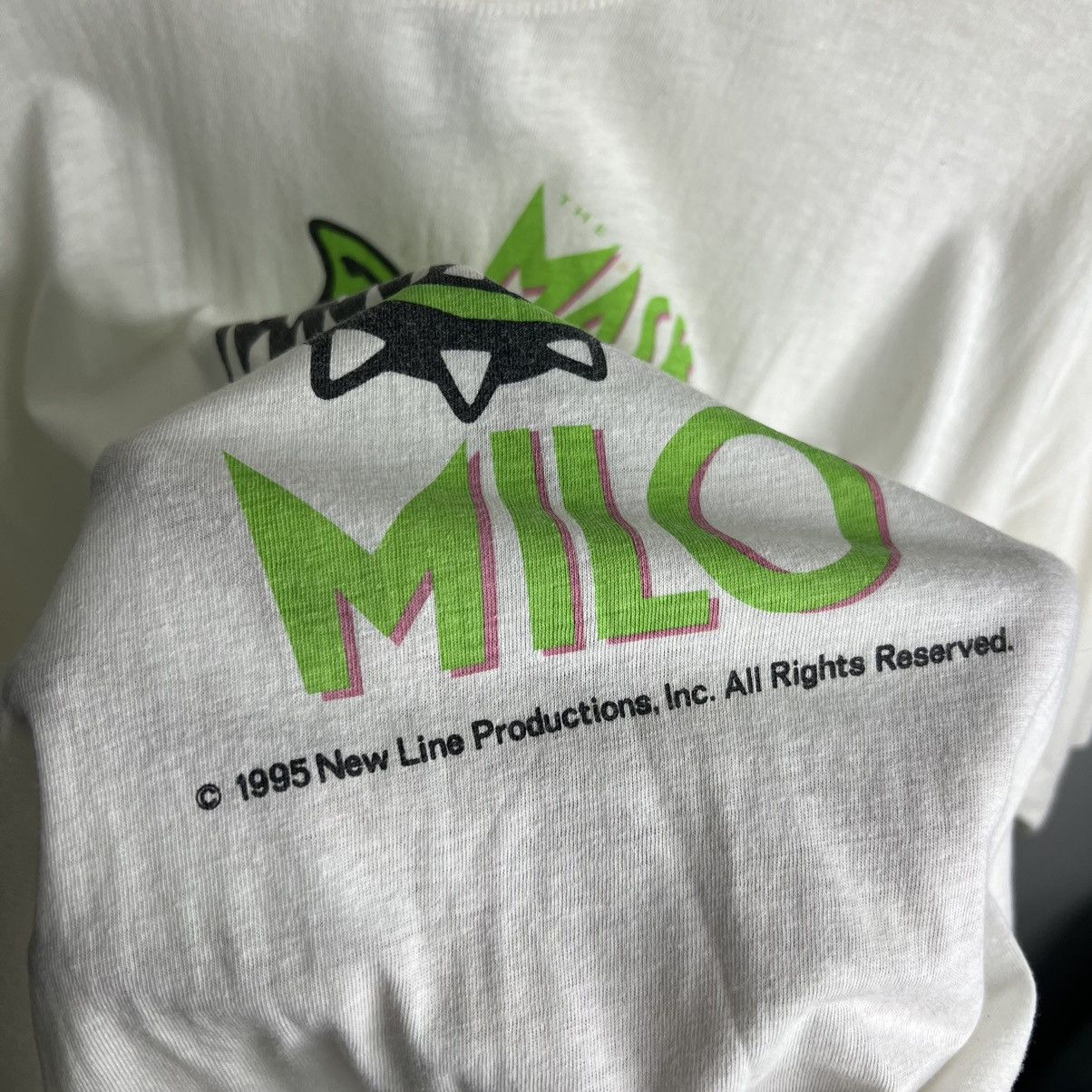 Vintage RARE! Vintage 1995s The Mask : Milo Size US L / EU 52-54 / 3 - 3 Thumbnail