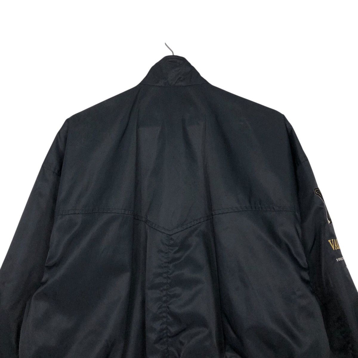 Japanese Brand Vintage Satin Bomber Jacket Valenzia Po Sports Issey Miyake Size US M / EU 48-50 / 2 - 10 Thumbnail