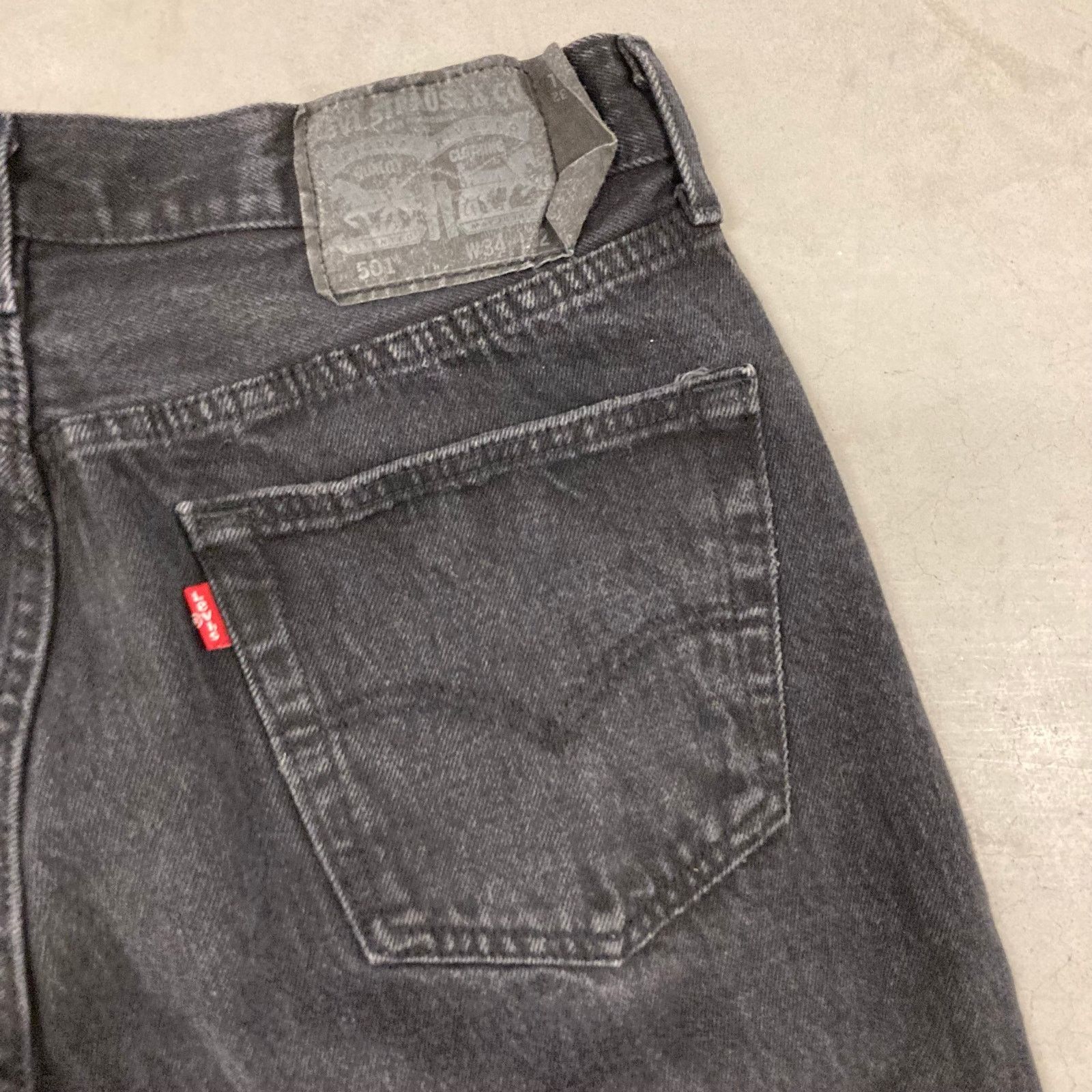Levi's × Vintage Y2K Levi’s 501 western button fly Jeans 34x32 Size US 34 / EU 50 - 4 Thumbnail