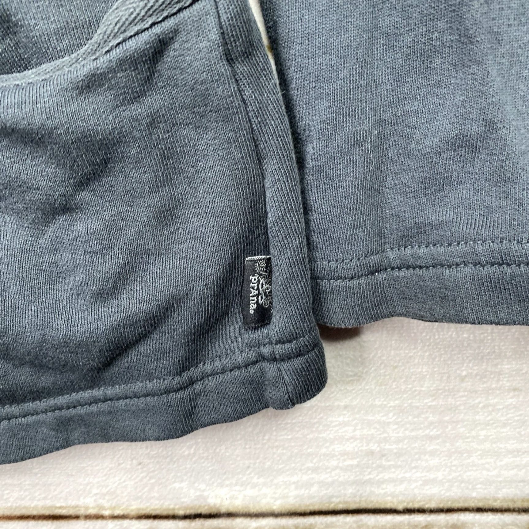 Prana Prana Jacket Womens M Gray Button Up Pockets Mock Neck Stretch Sweatshirt Cotton Jacket Size M / US 6-8 / IT 42-44 - 4 Thumbnail
