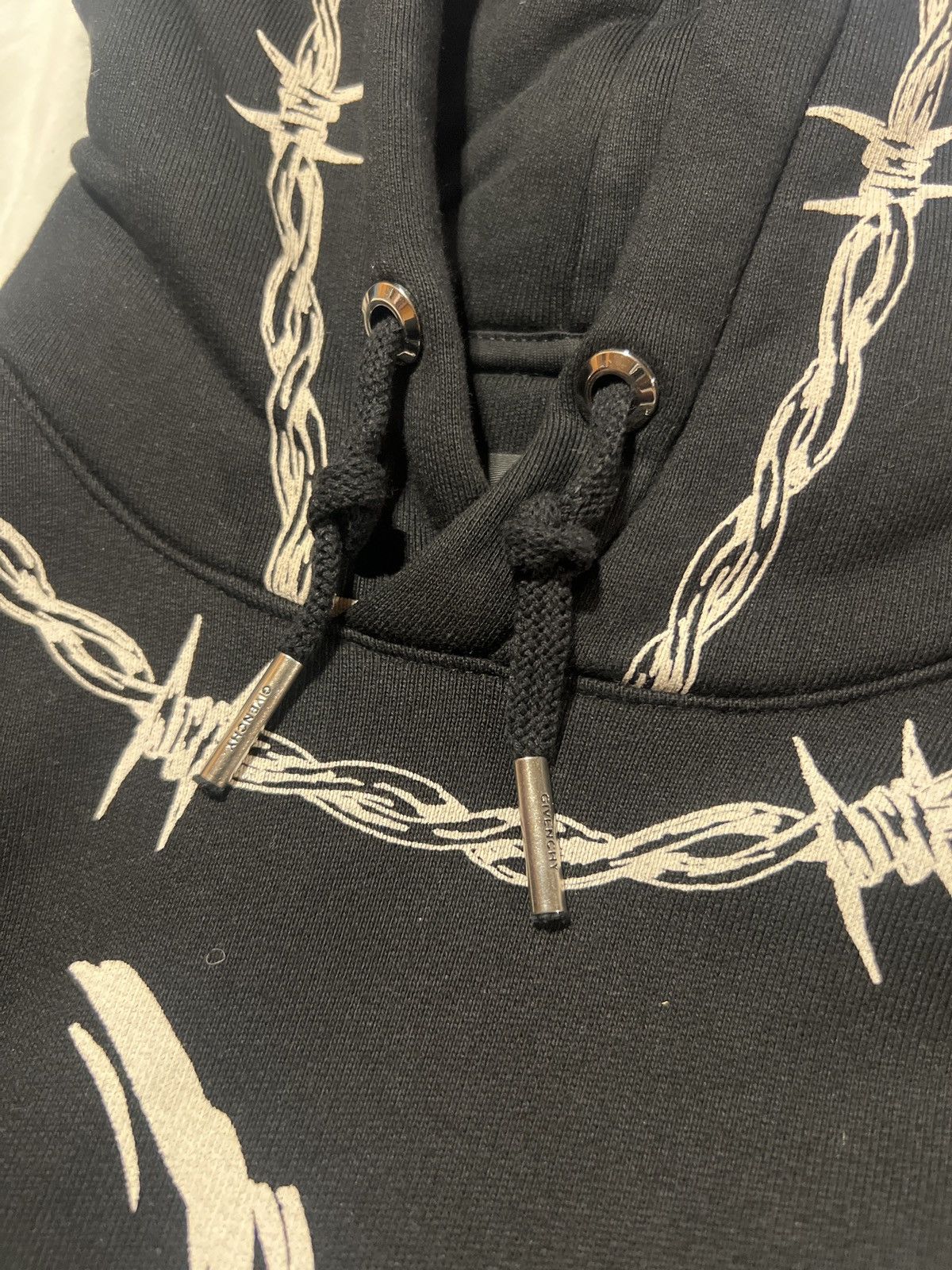 Givenchy Gothic Hoodie Size US XXL / EU 58 / 5 - 1 Thumbnail