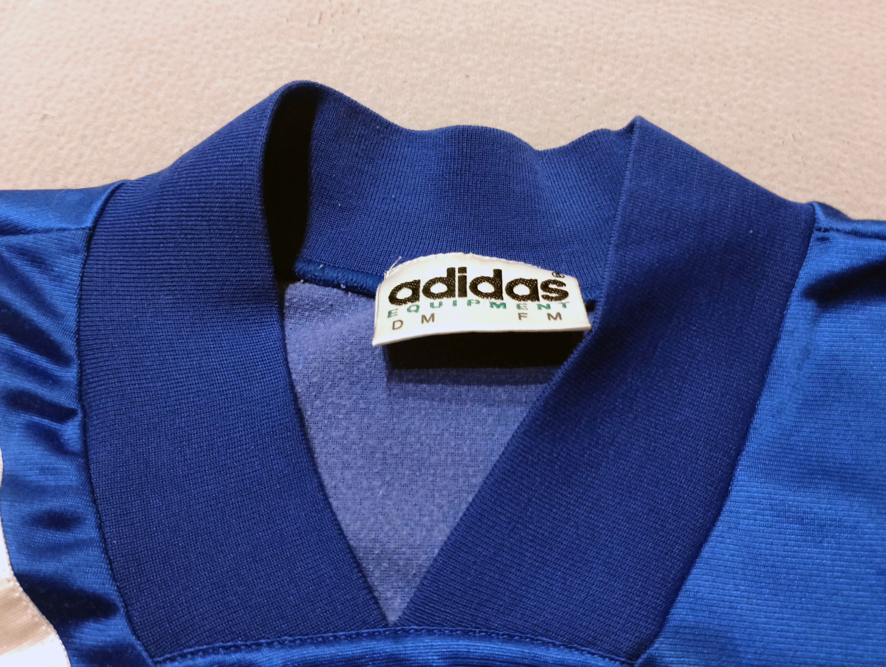 Adidas Vintage 90s Adidas Equipment Football Shirt Size US M / EU 48-50 / 2 - 6 Thumbnail