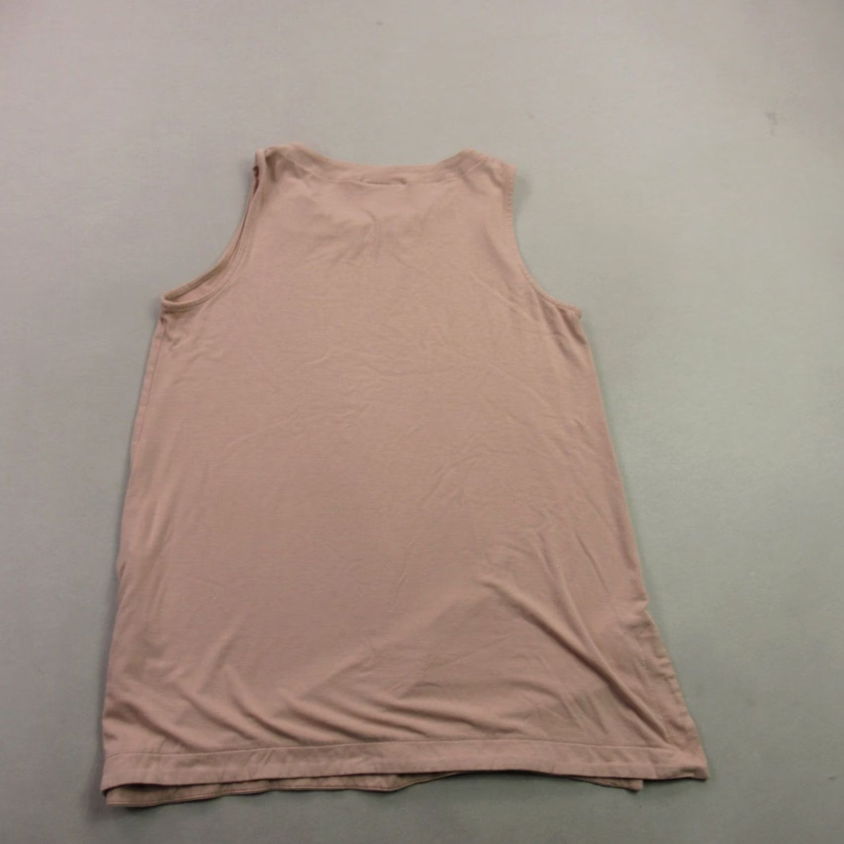 J. Jill J Jill Shirt Womens Small Petite Sleeveless Pullover Lightweight Crew Neck Peach Size S / US 4 / IT 40 - 5 Thumbnail