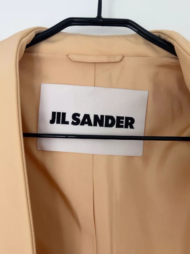 Jil Sander Jil Sander Apricot colored coat Size XXS / US 00 / IT 34 - 2 Thumbnail