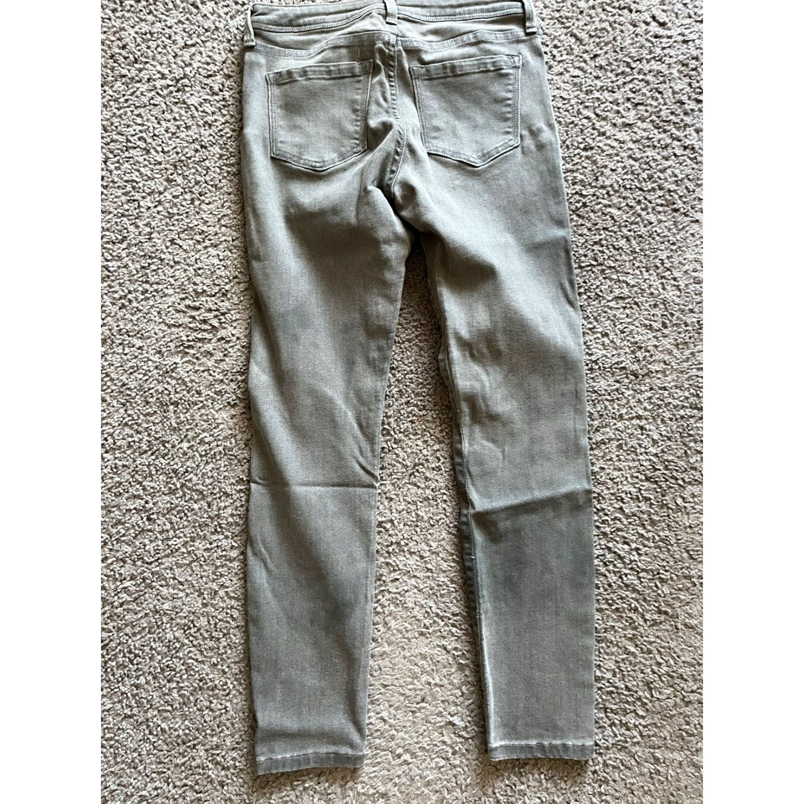Banana Republic Banana Republic Jeans Skinny Women's Gray Denim 26 Regular Inseam 29 Size 26" / US 2 / IT 38 - 3 Thumbnail