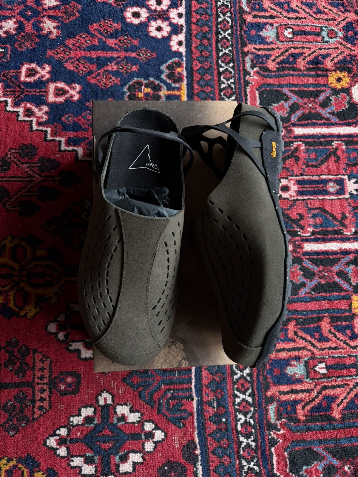 ROA Fedaia in Olive Black Size US 12 / EU 45 - 2 Thumbnail