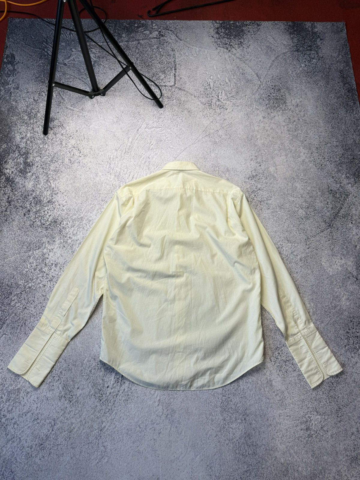 Vintage Yves Saint Laurent Classic Wedding Shirt with Cufflinks Size US L / EU 52-54 / 3 - 19 Thumbnail