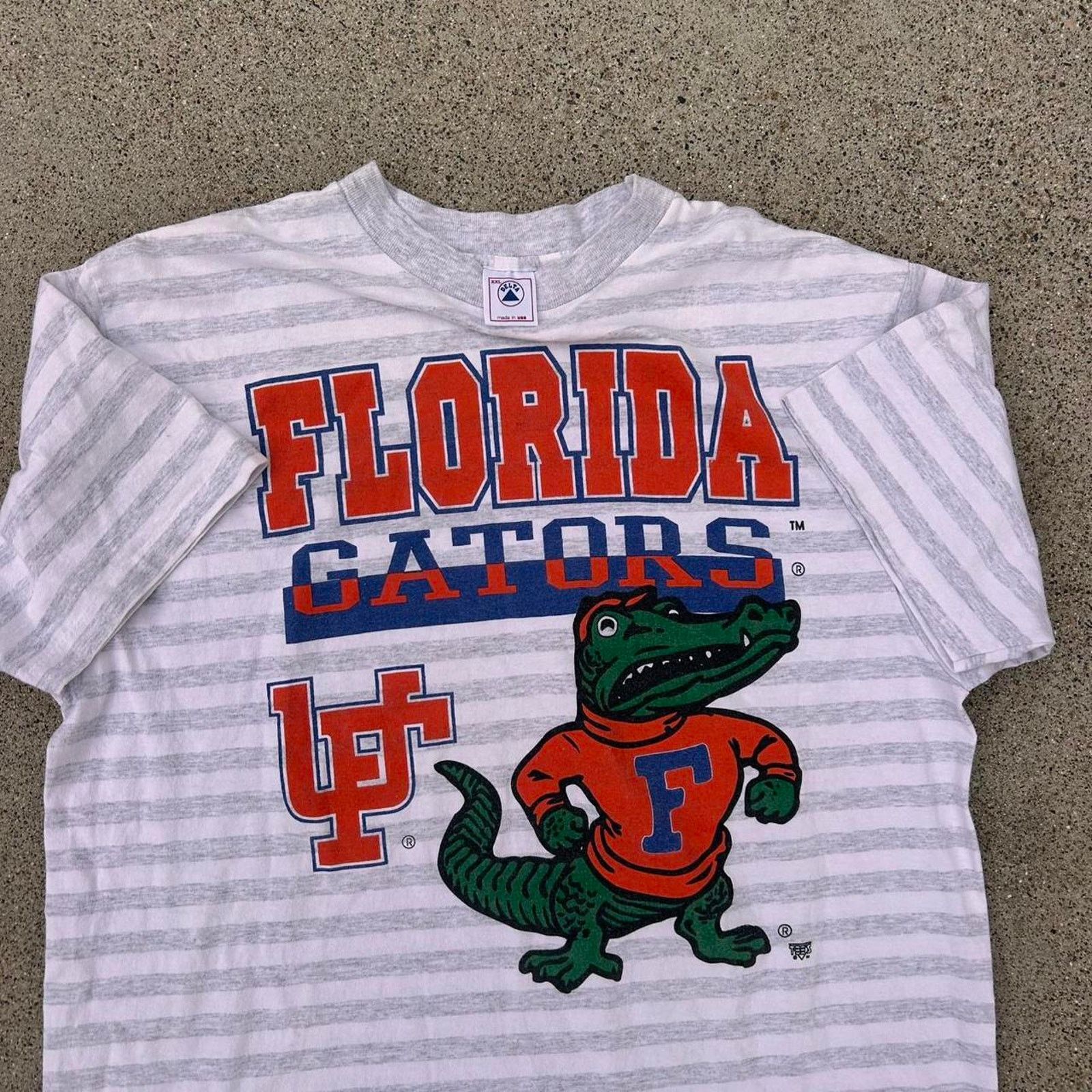 Delta Vintage 90s single stitch florida graphic tee Size US XXL / EU 58 / 5 - 1 Thumbnail