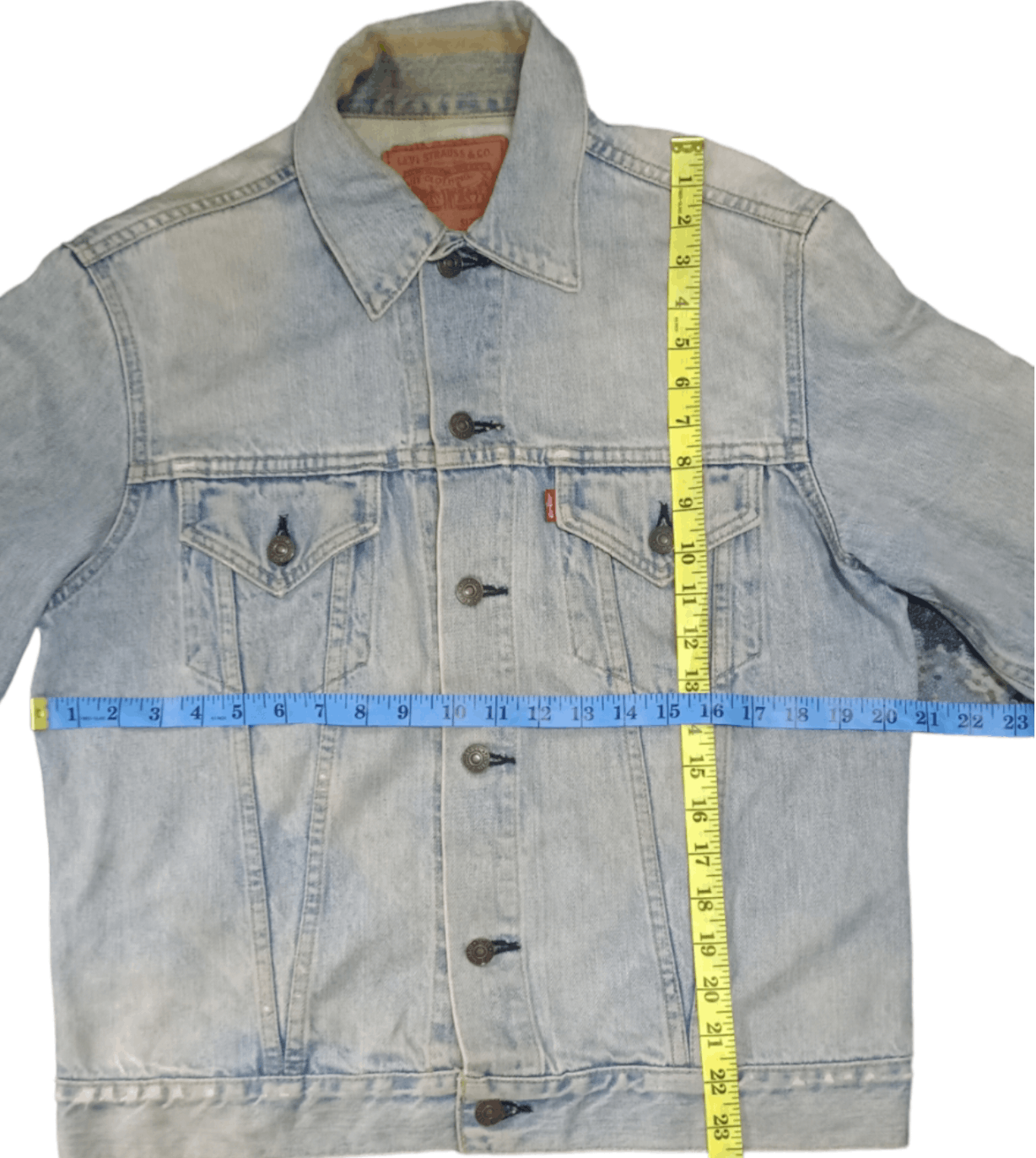 Levi's Vintage🔥 Levis Big E Truckers Jacket Lot 71557 Size 40 Size US M / EU 48-50 / 2 - 15 Thumbnail