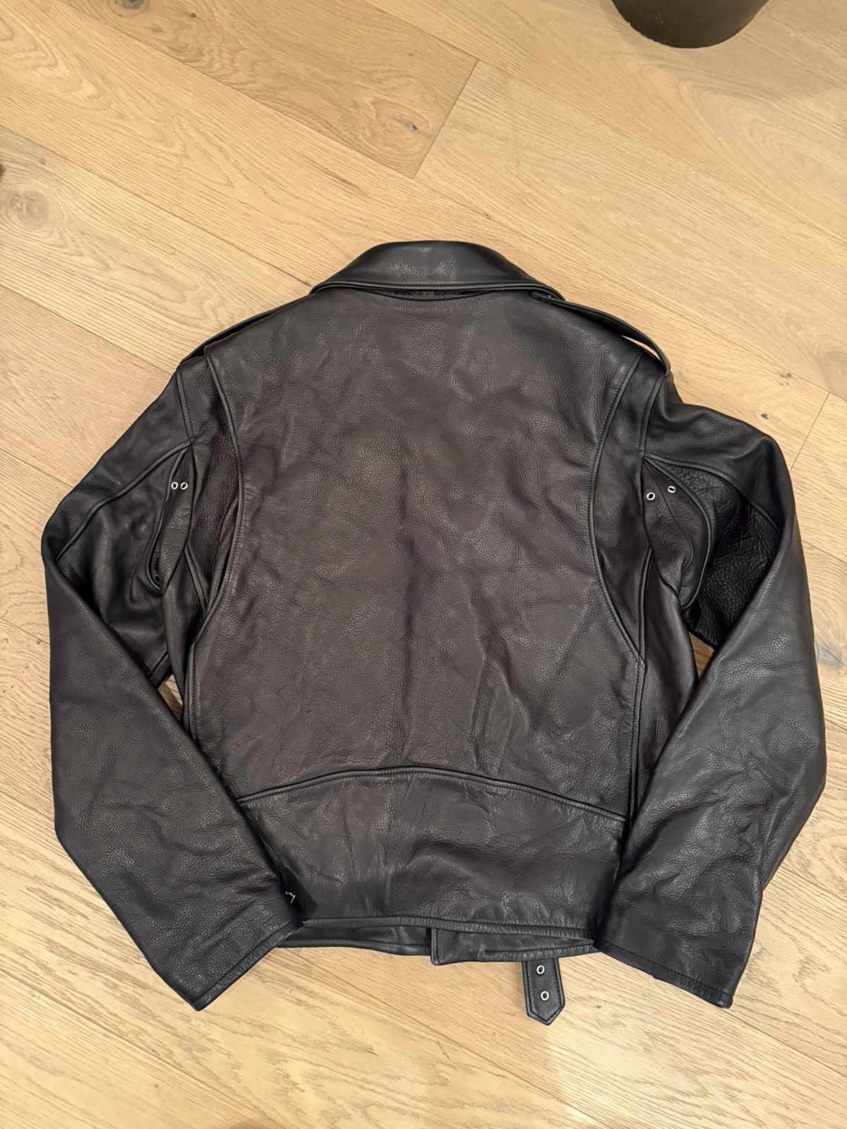 John Elliott John eliiot black leather moto jacket Size US L / EU 52-54 / 3 - 5 Thumbnail