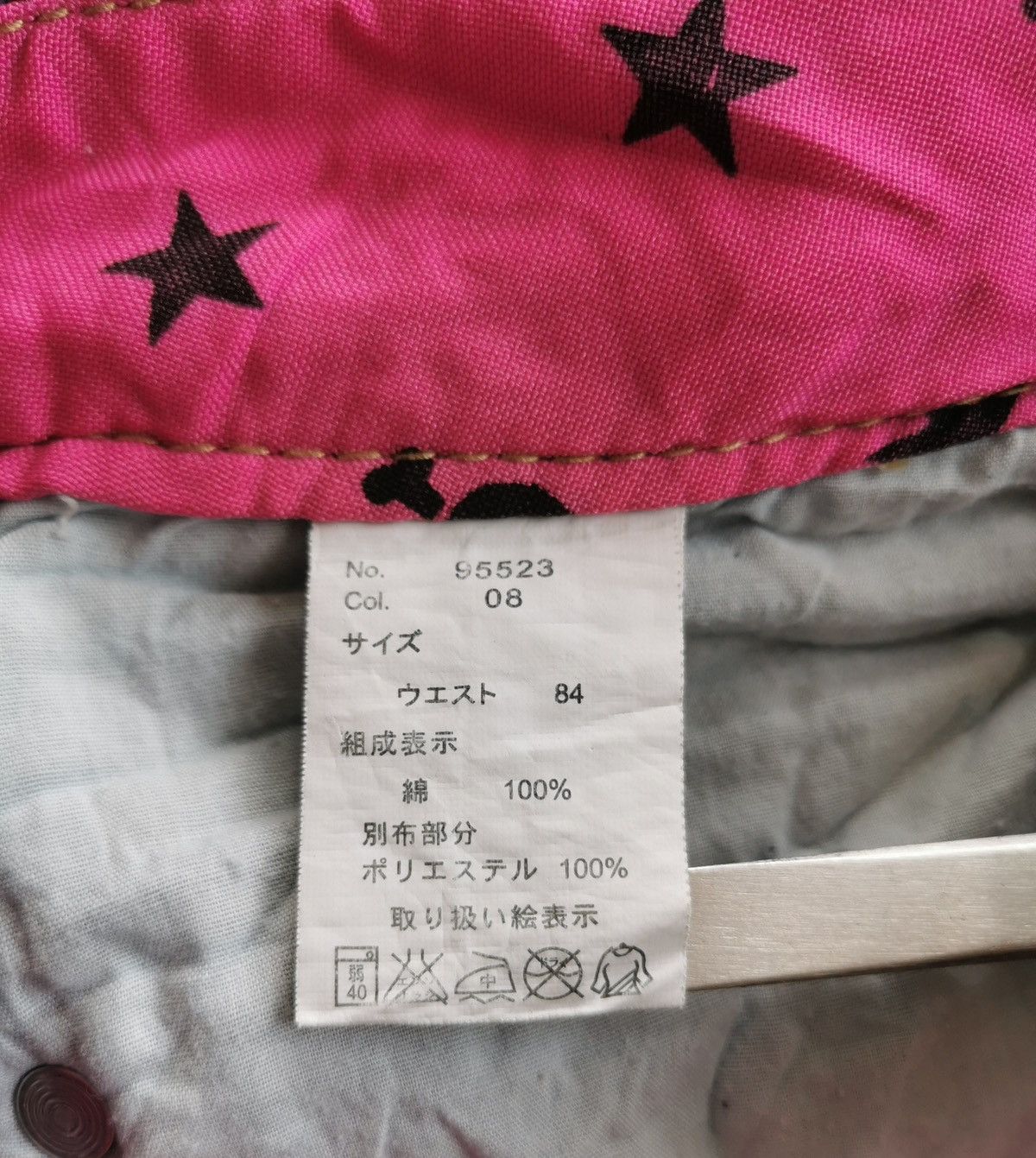 Other Pink Skull Patchwork Boro Denim Jeans Size US 37 - 9 Thumbnail