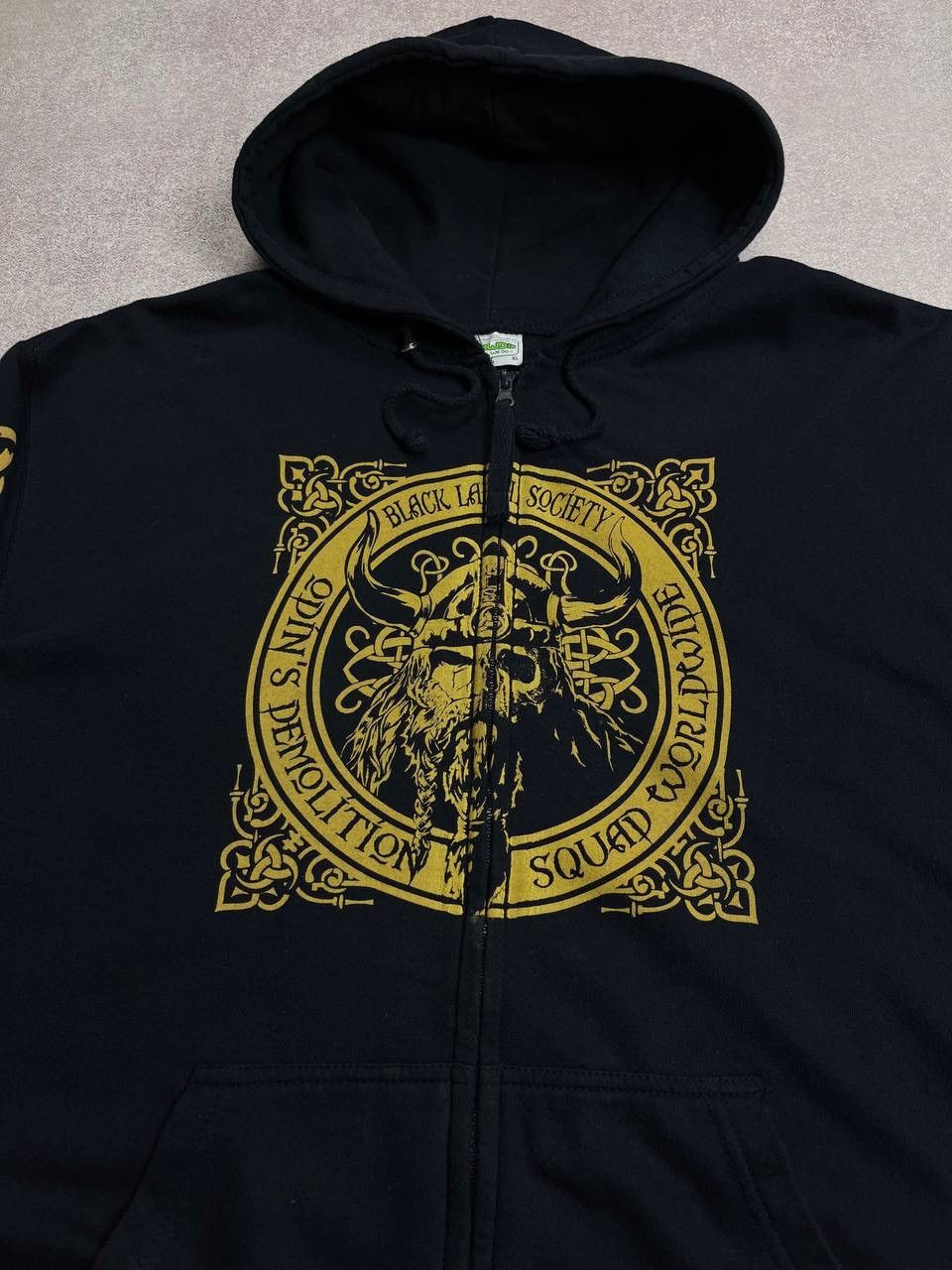 Vintage Vintage BLS Black Label Society Archival Boxy Zip Hoodie XL Size US XL / EU 56 / 4 - 5 Thumbnail