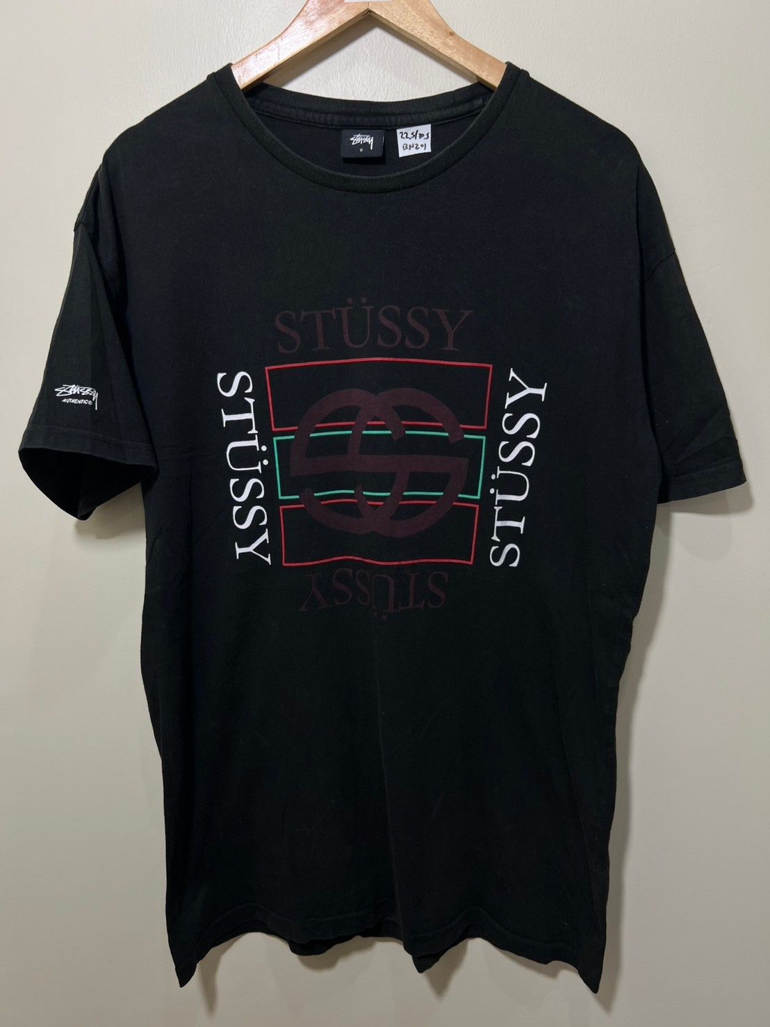 Stussy STUSSY Authentic RIPOFF GUCCI shirt bnz01 Size US M / EU 48-50 / 2 - 3 Thumbnail