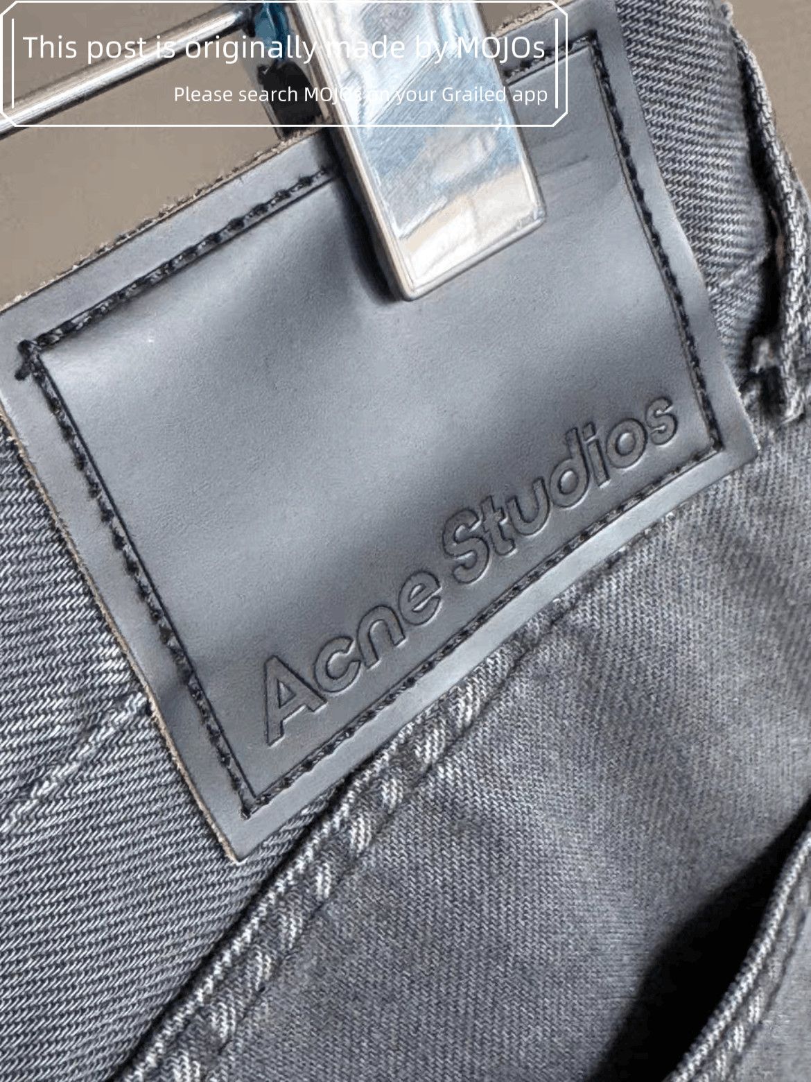 Acne Studios W30 L30 Acne Studios 1992M Ash Gray Bell Bottom Denim Size US 30 / EU 46 - 3 Thumbnail