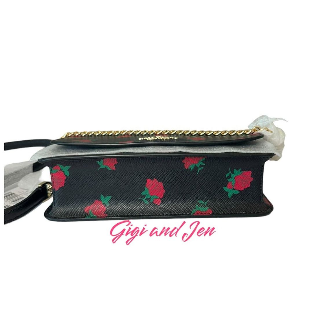 Kate Spade Kate Spade Madison Rose Toss Small Flap Crossbody Bag Size ONE SIZE - 5 Thumbnail